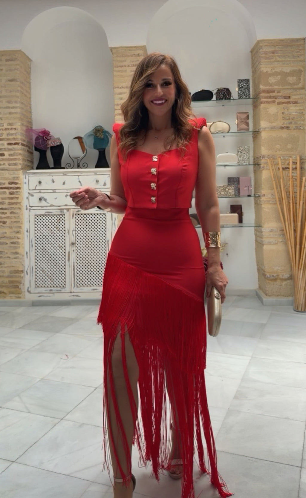 Conjunto Carmina Rojo