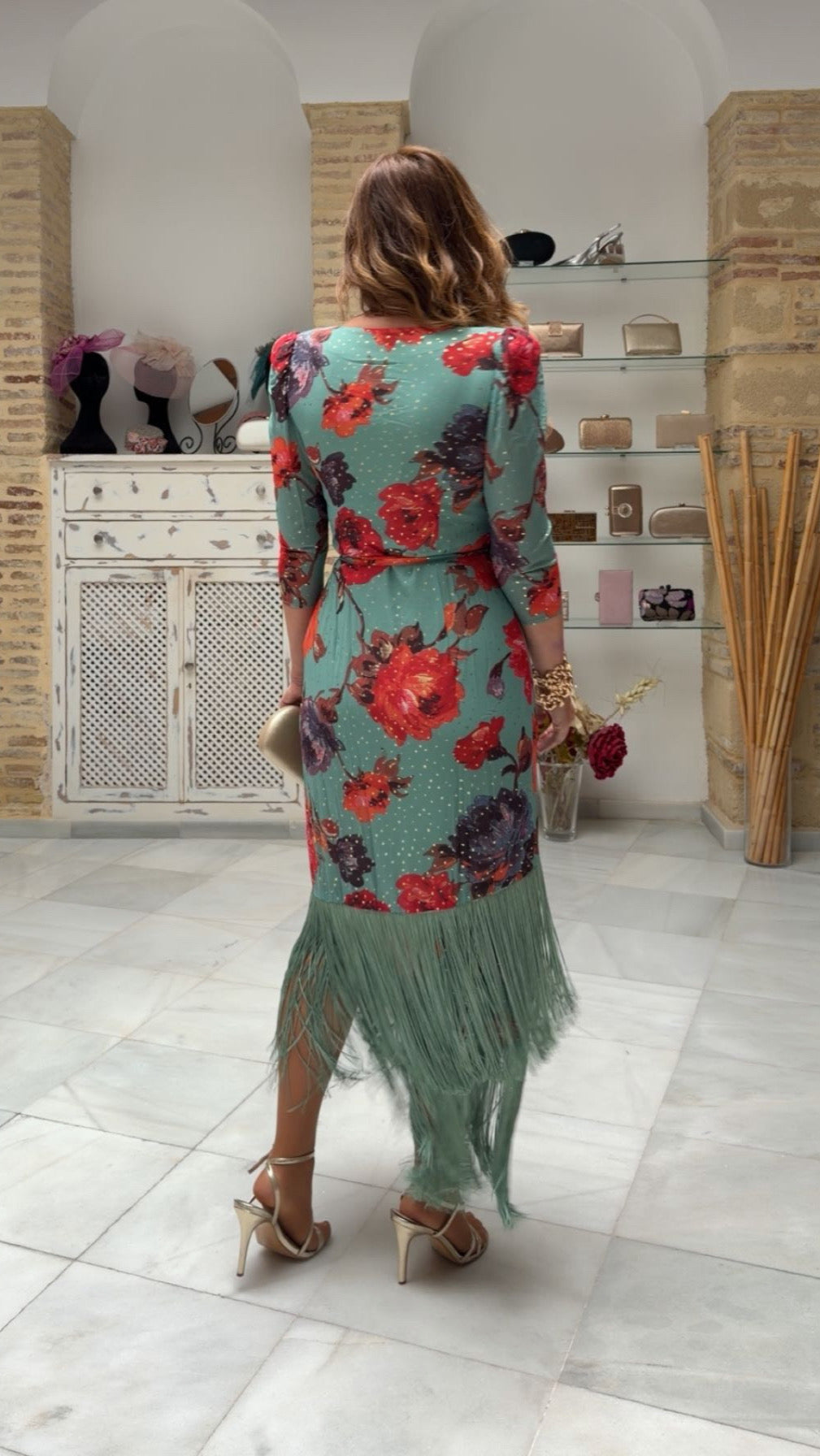 Vestido Carmesí