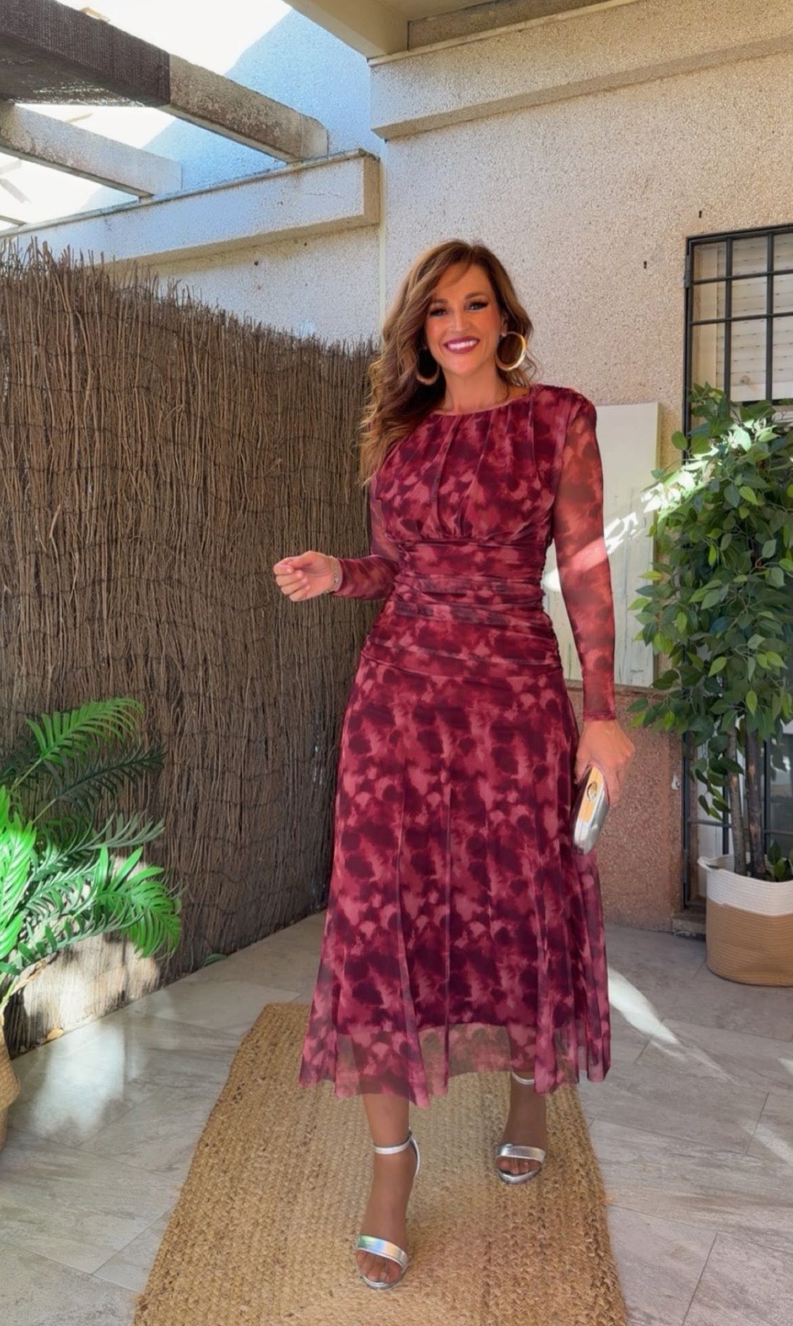 Vestido Cornelia Buganvilla