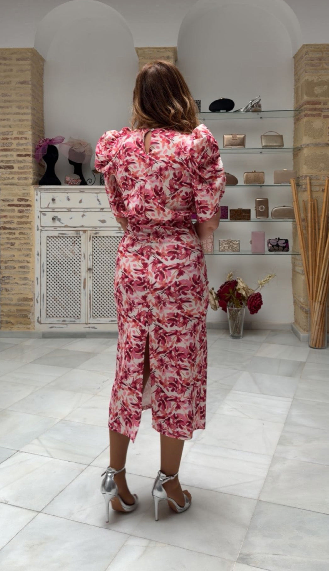 Vestido Felisa Coral
