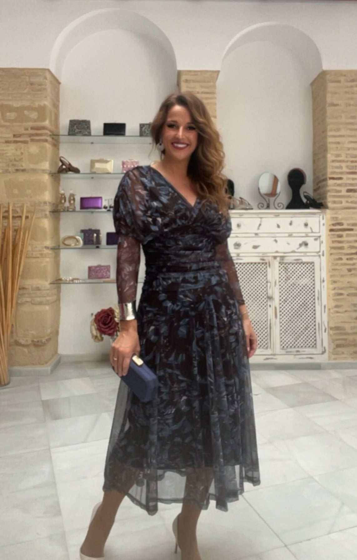 Vestido Altea Celeste