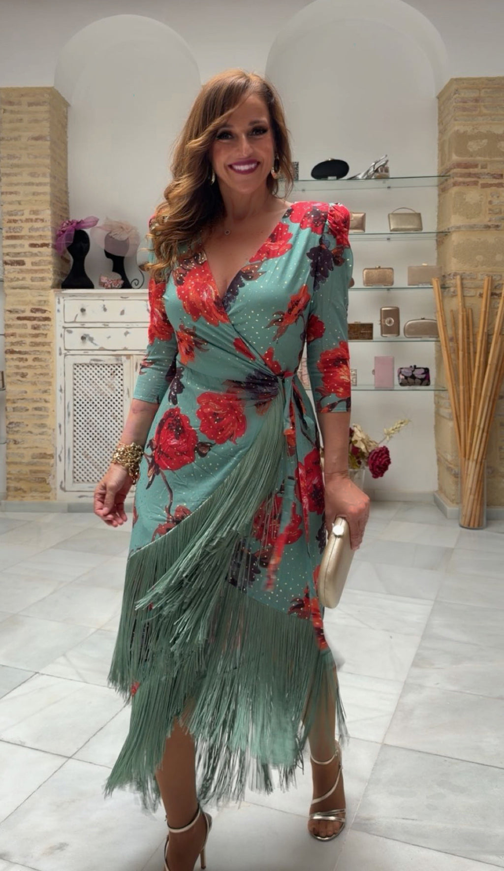 Vestido Carmesí