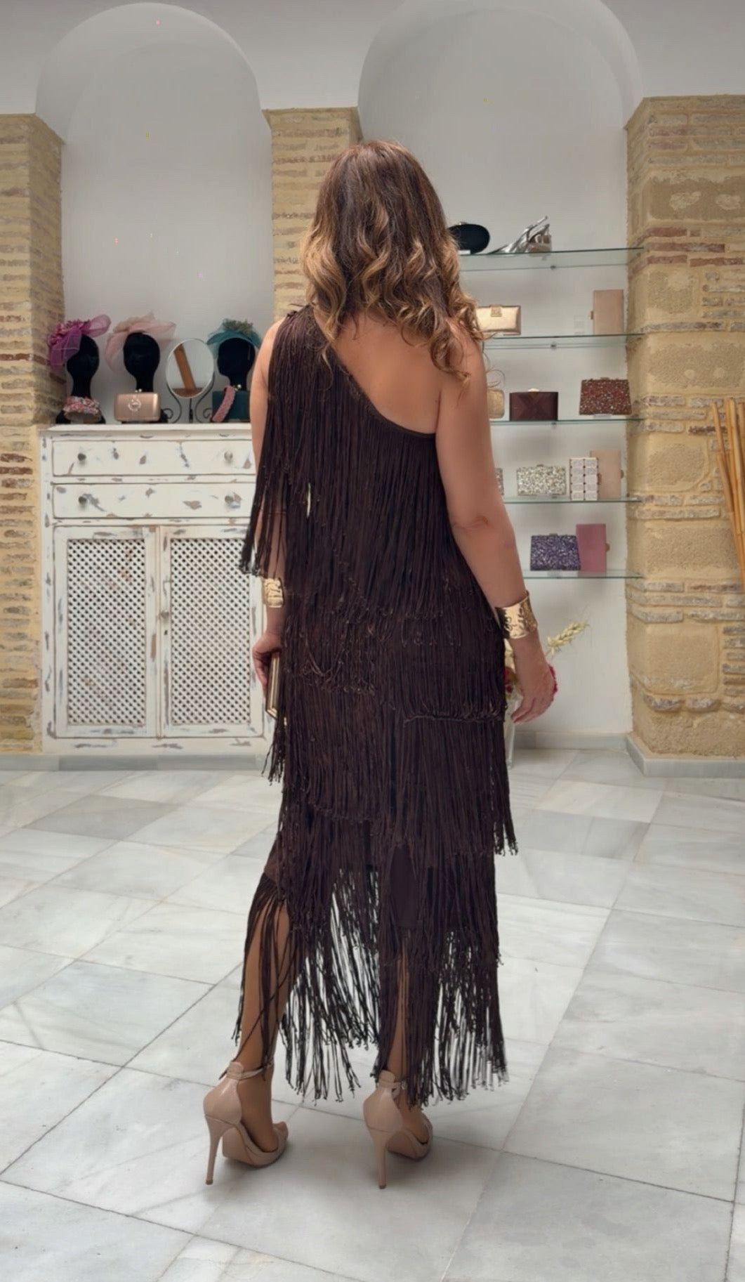 Vestido Cora Marrón