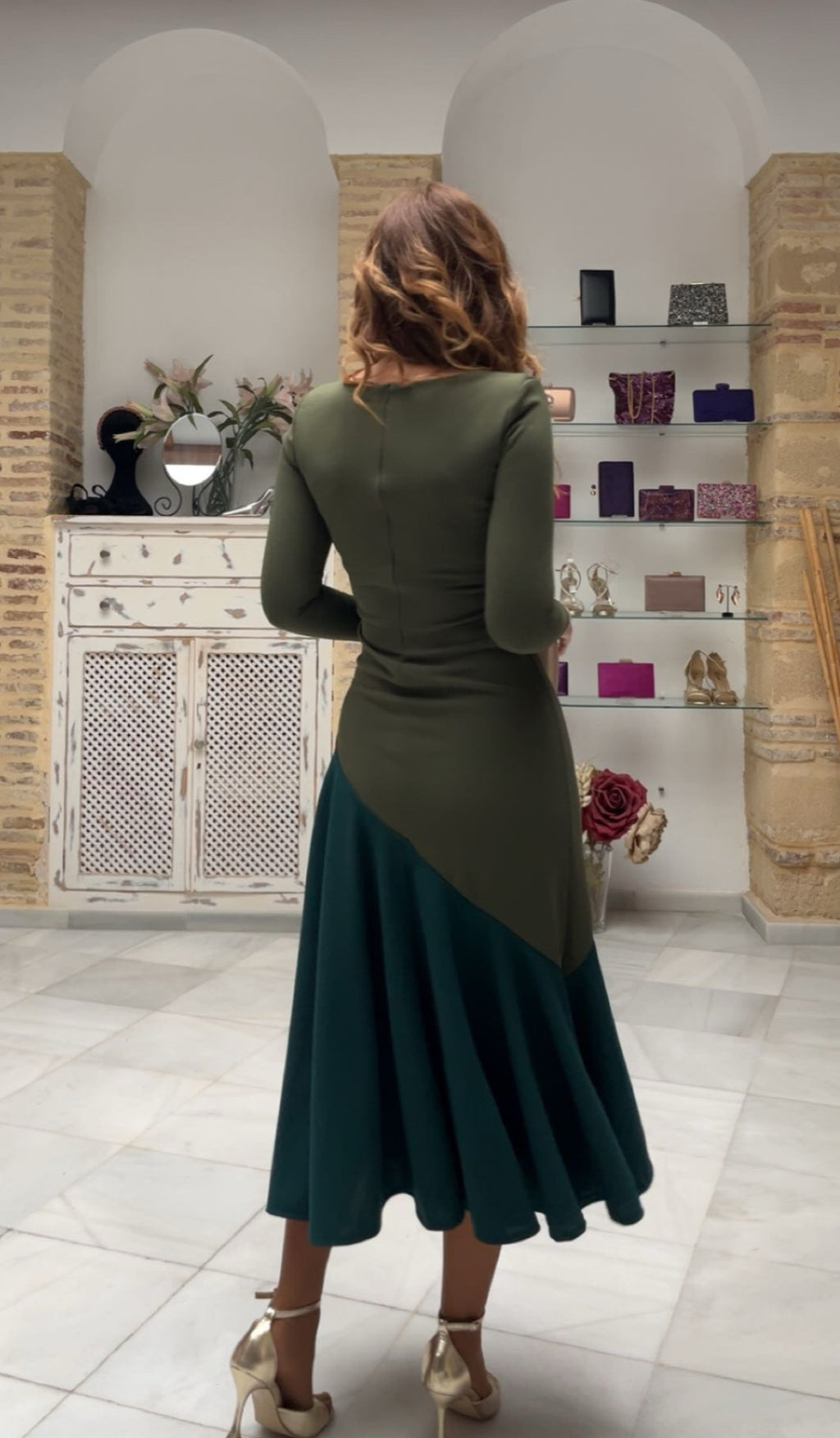 Vestido Noemí Verde
