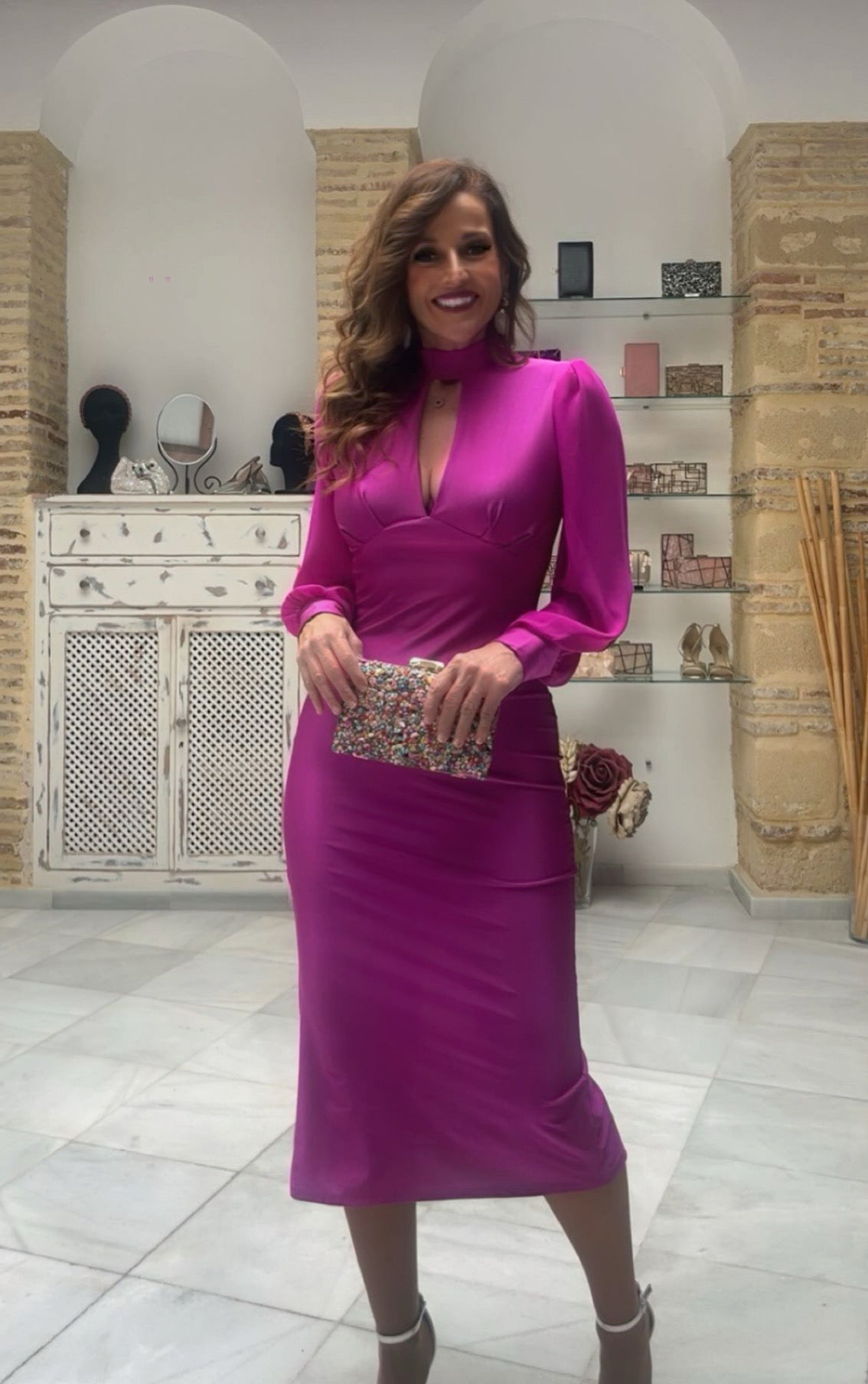 Vestido Linda Buganvilla