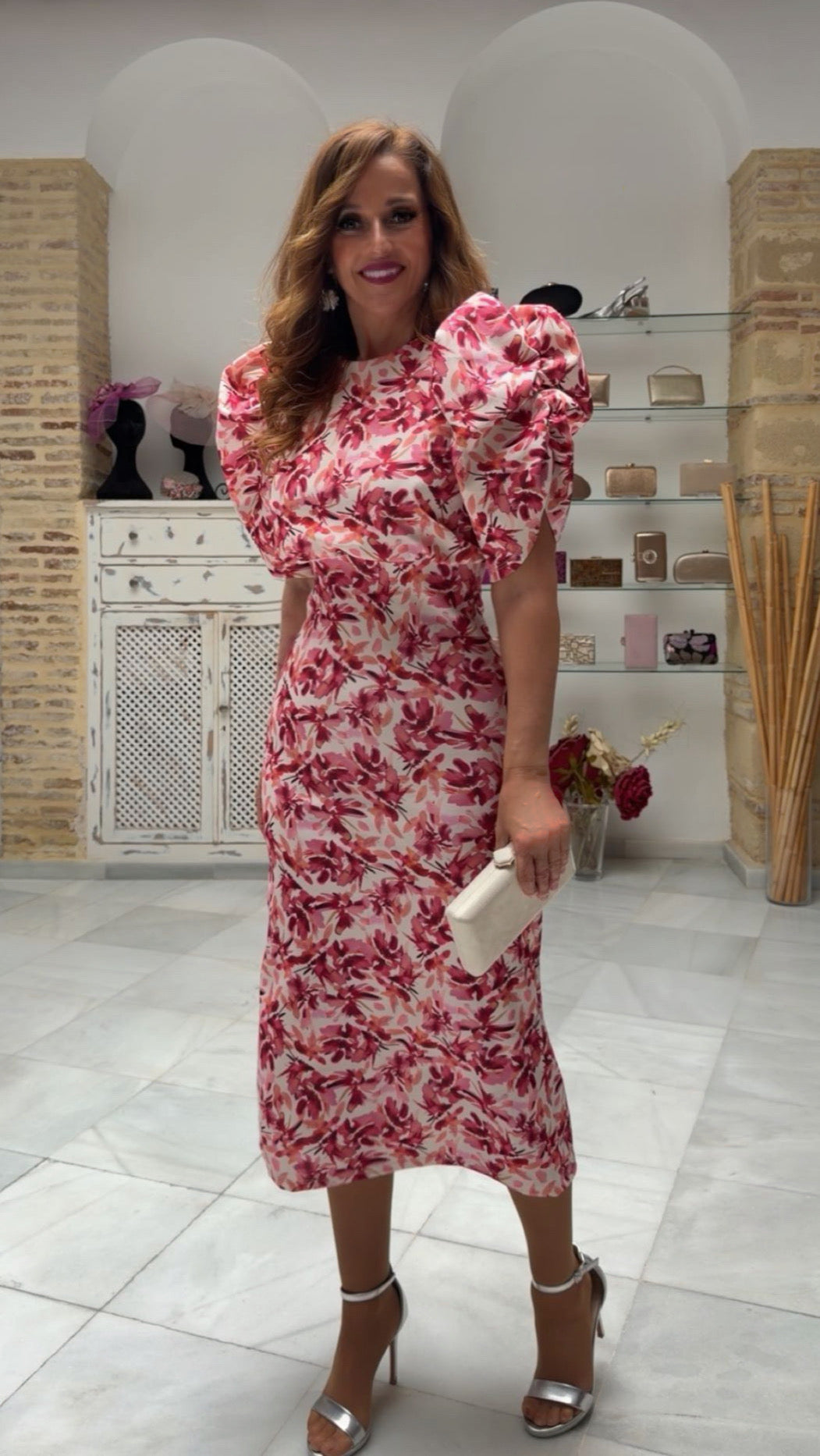 Vestido Felisa Coral