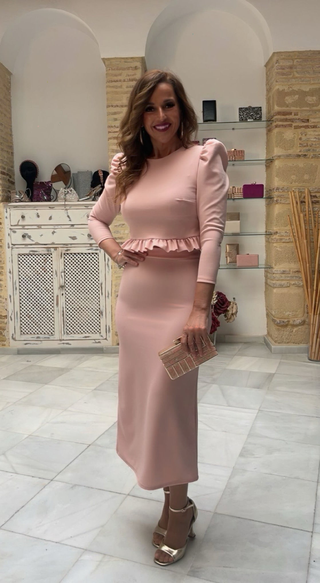 Conjunto Natalia Rosa