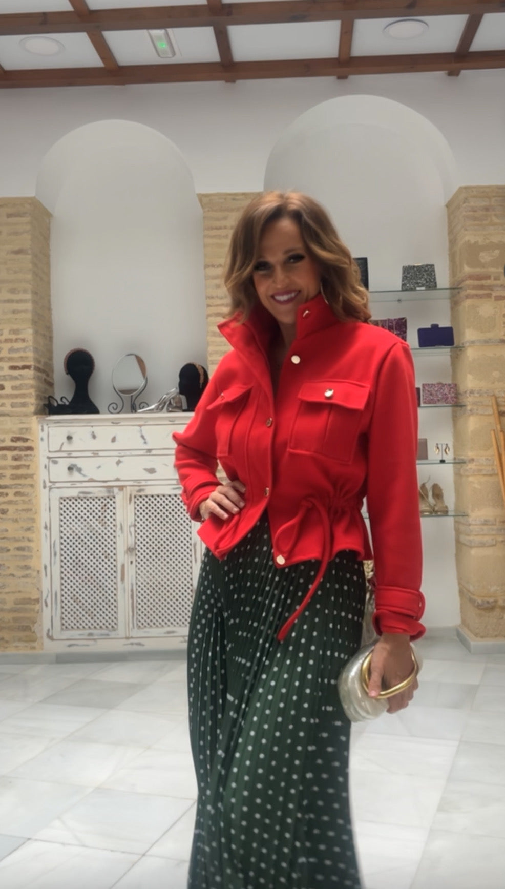 Falda Plisada Carmela