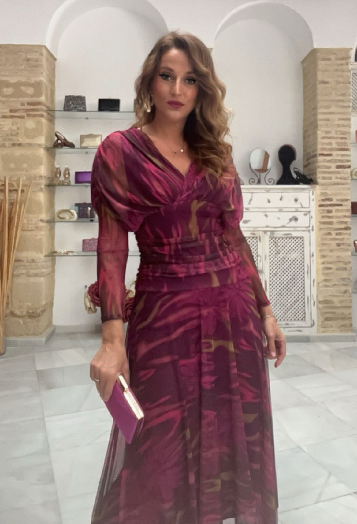 Vestido Altea Buganvilla