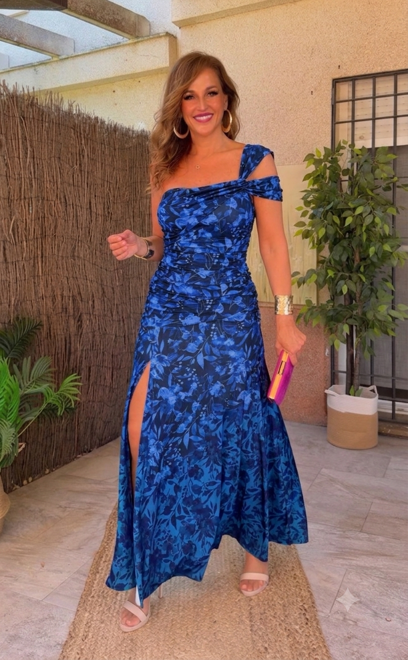 Vestido Amaris Azul Marino