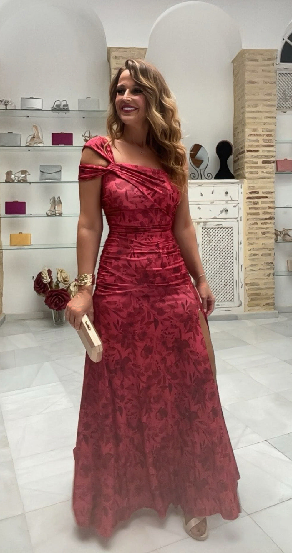 Vestido Amaris Rojo