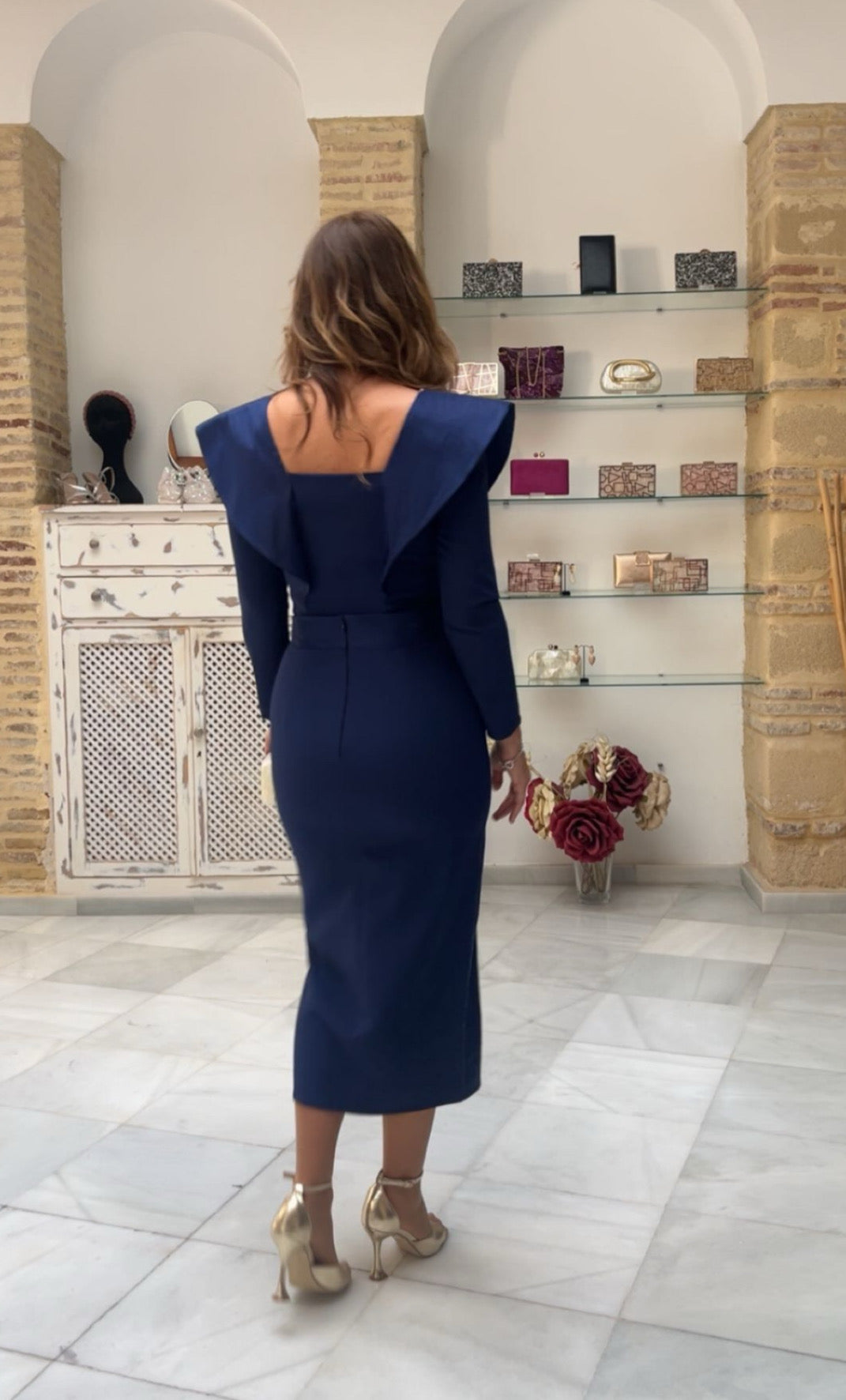 Conjunto Samira Azul Marino