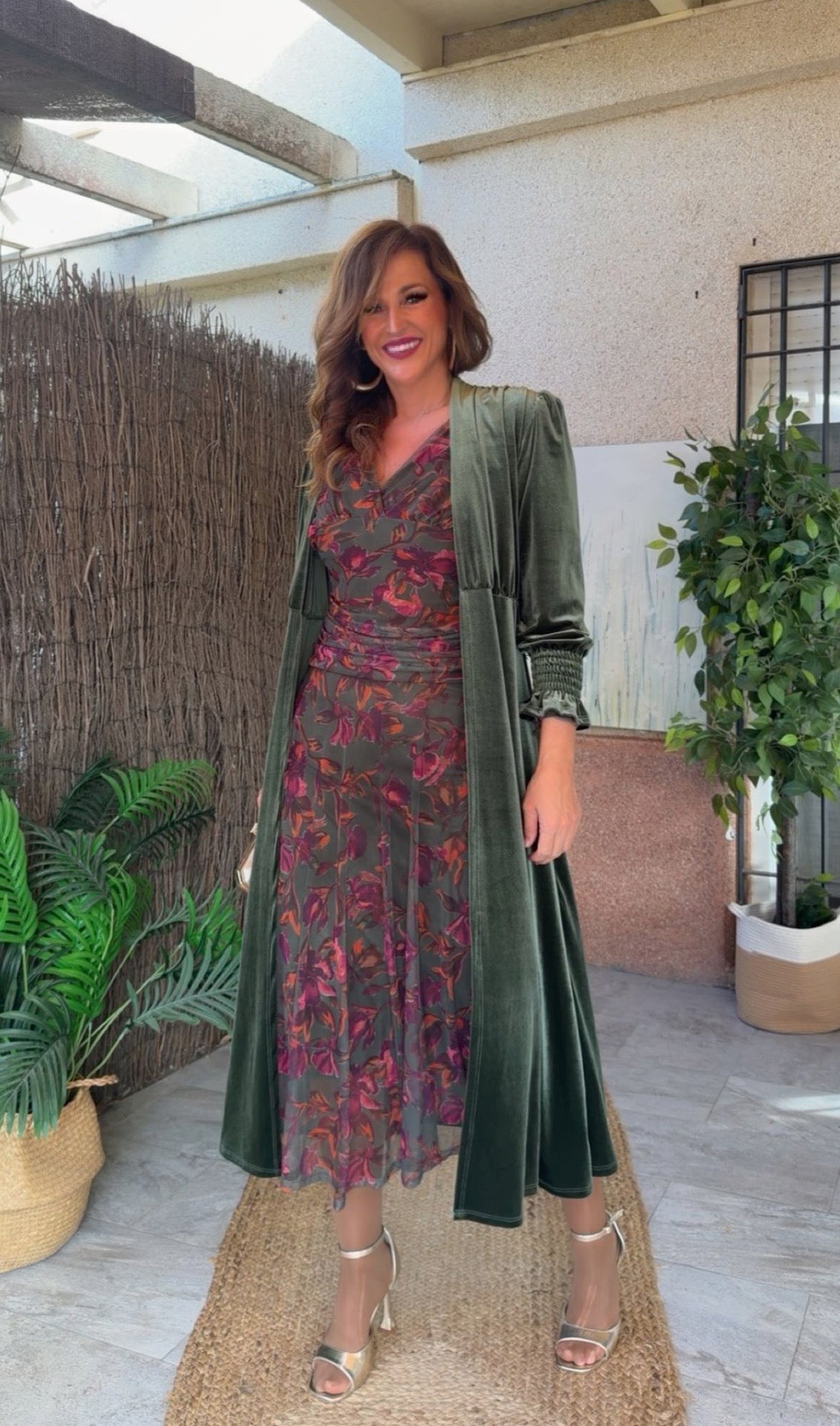 Vestido Nerea Kaki