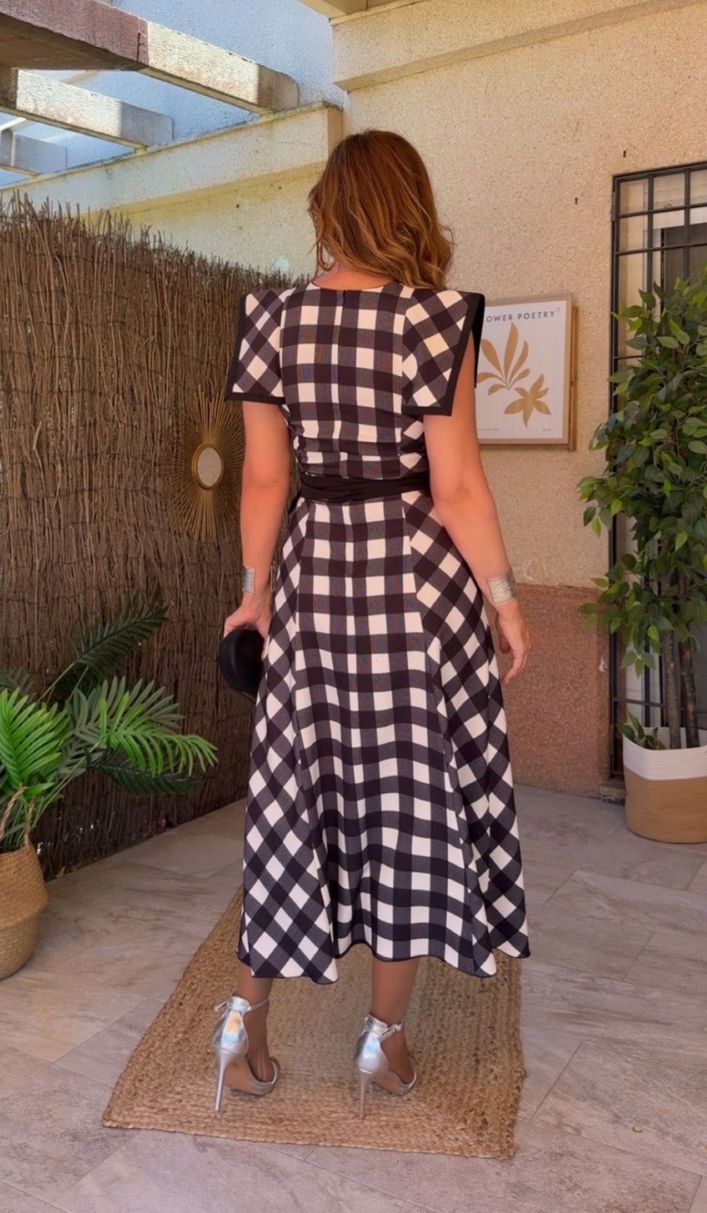 Vestido Midi Vichy
