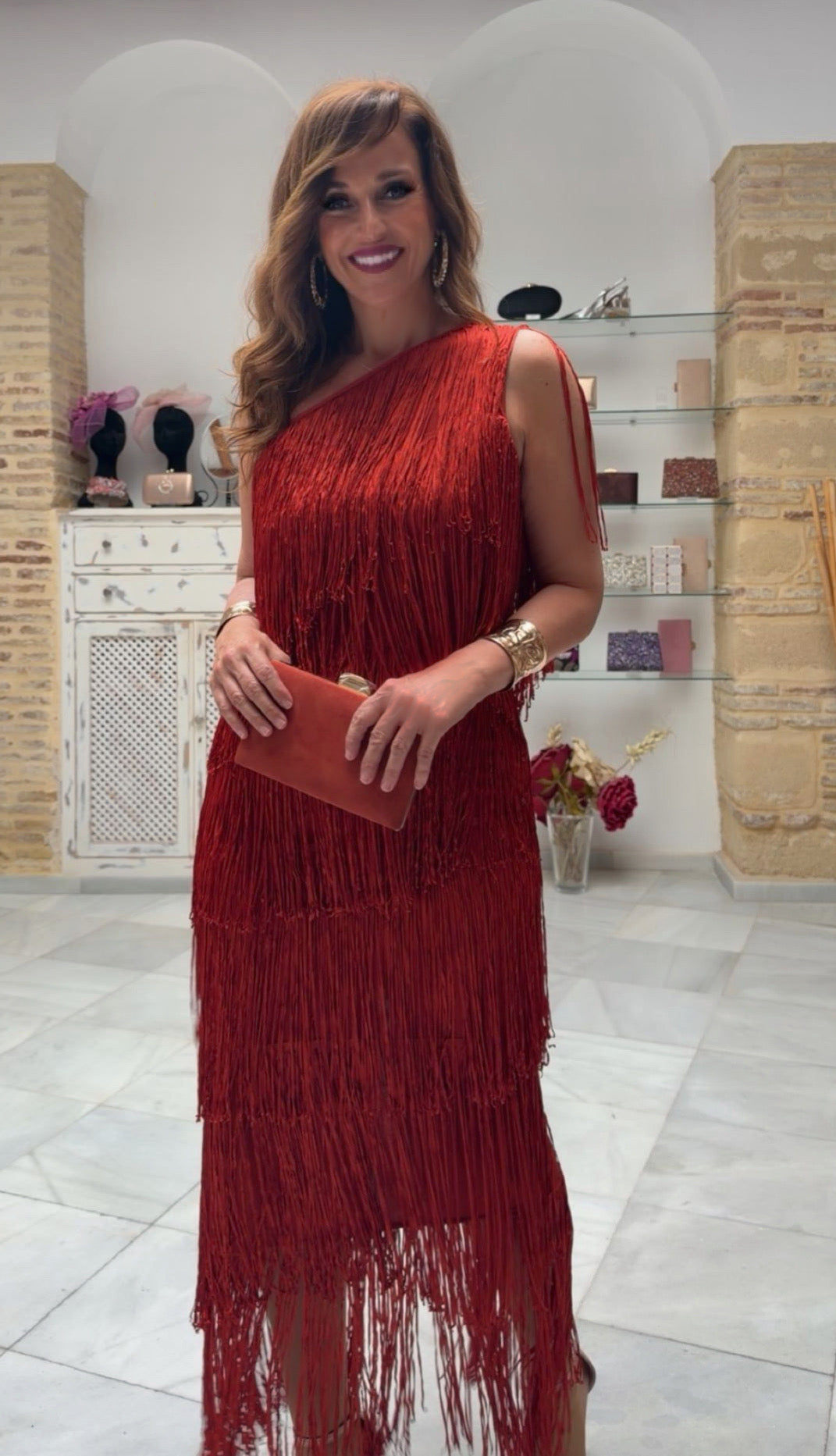Vestido Cora Teja