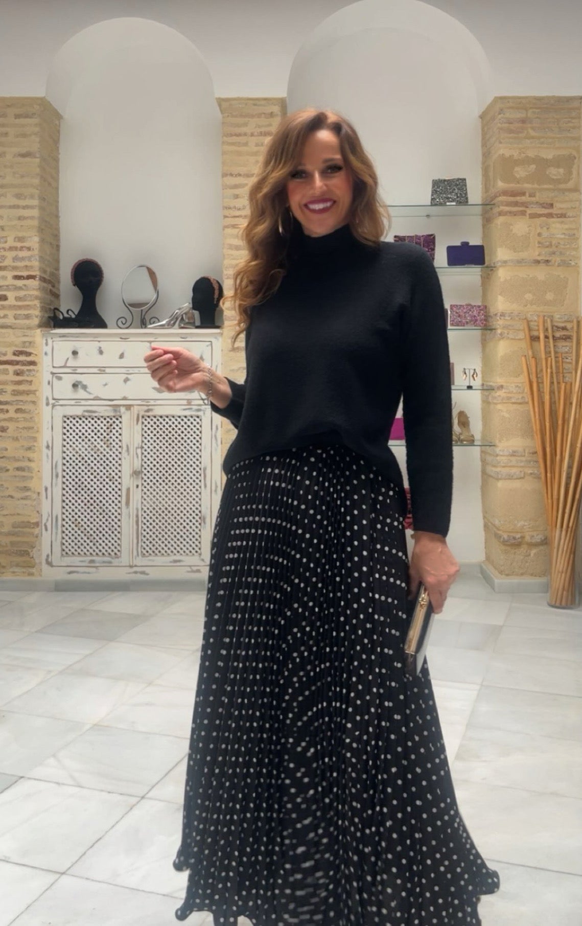 Falda Plisada Carmela