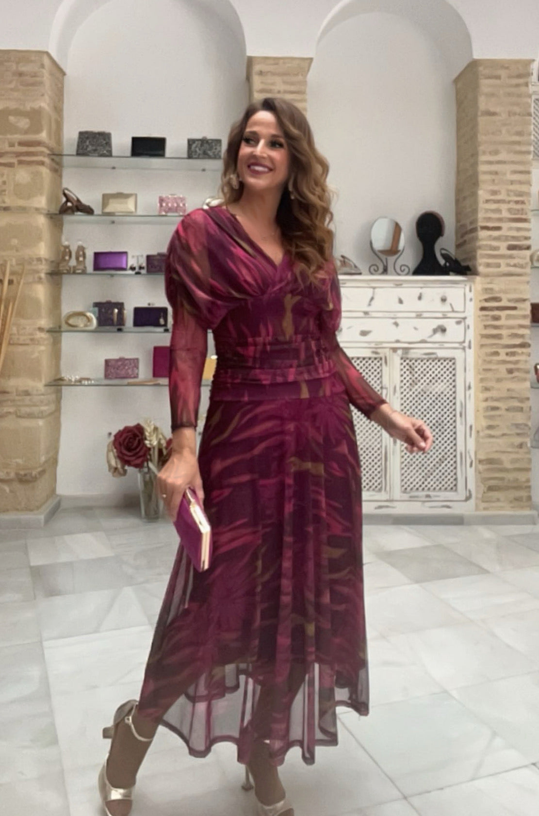 Vestido Altea Buganvilla