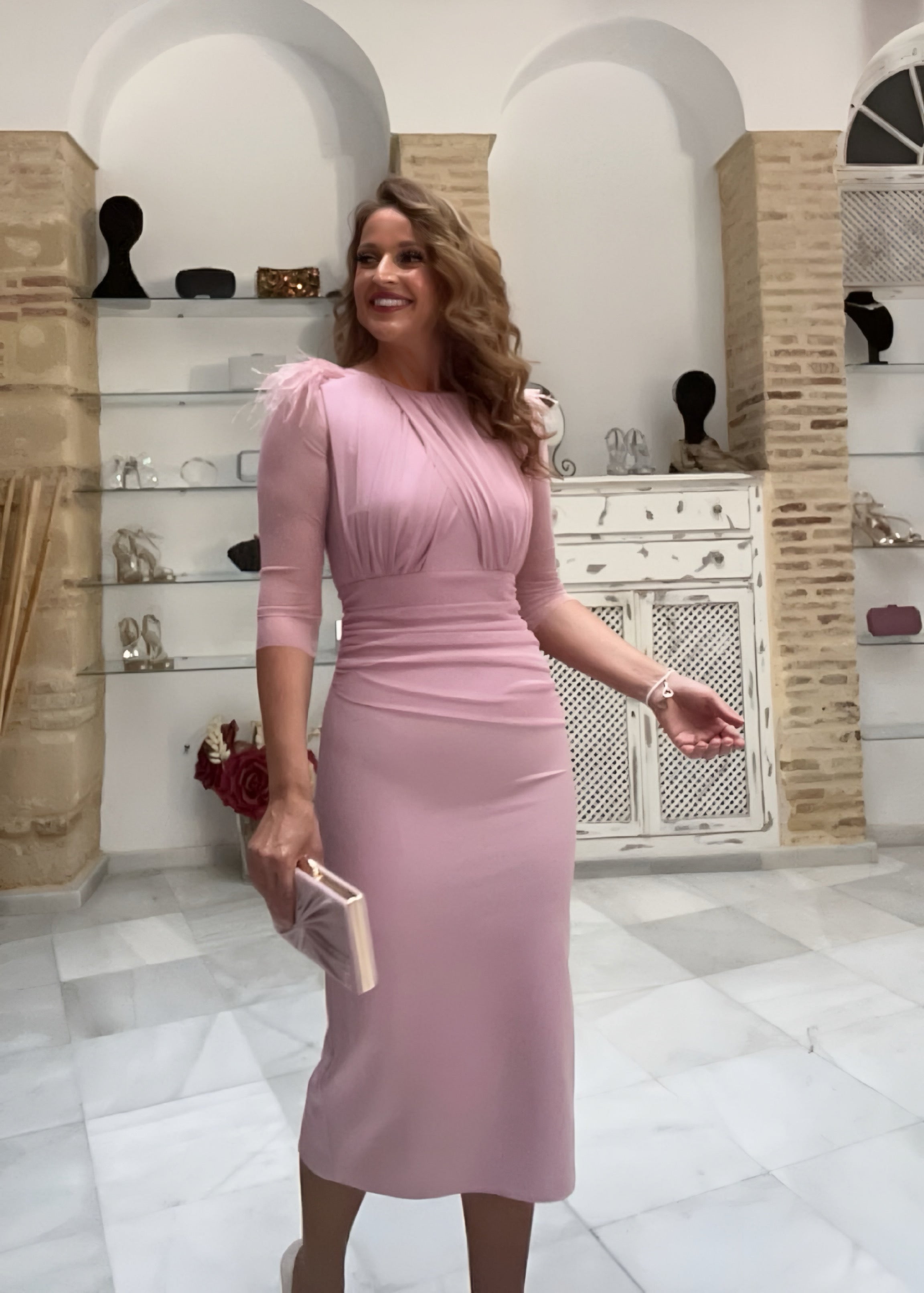 Vestido Brisa Escote Cerrado