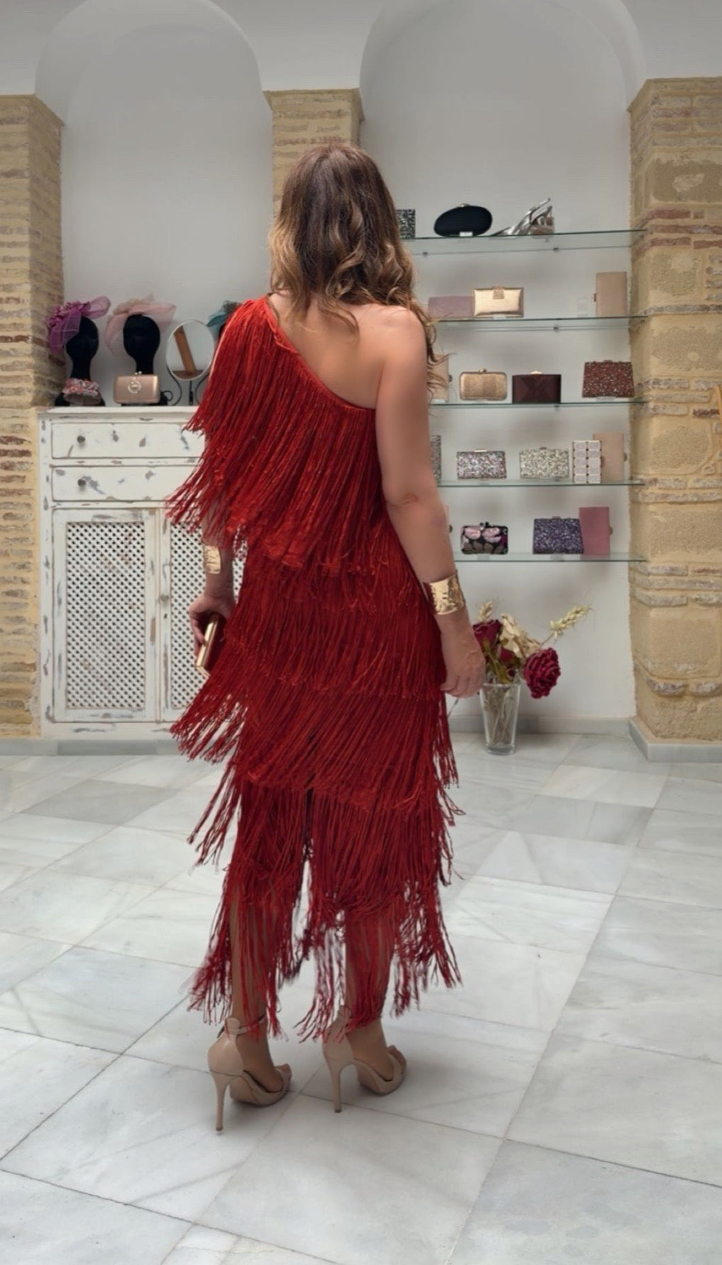 Vestido Cora Teja