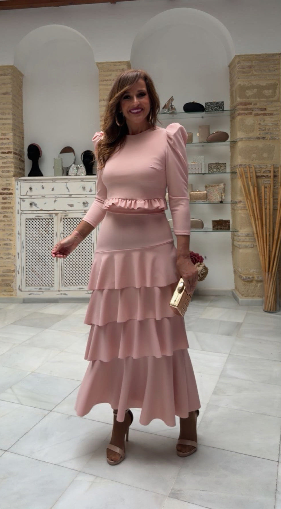 Conjunto Macarena Rosa Nude