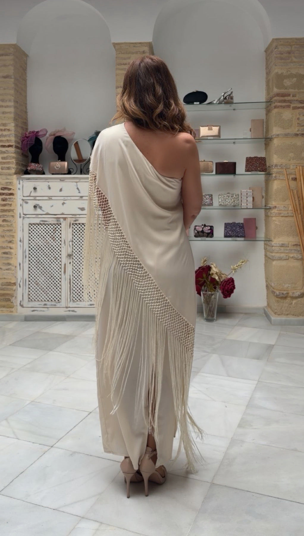 Vestido Manilva Marfil