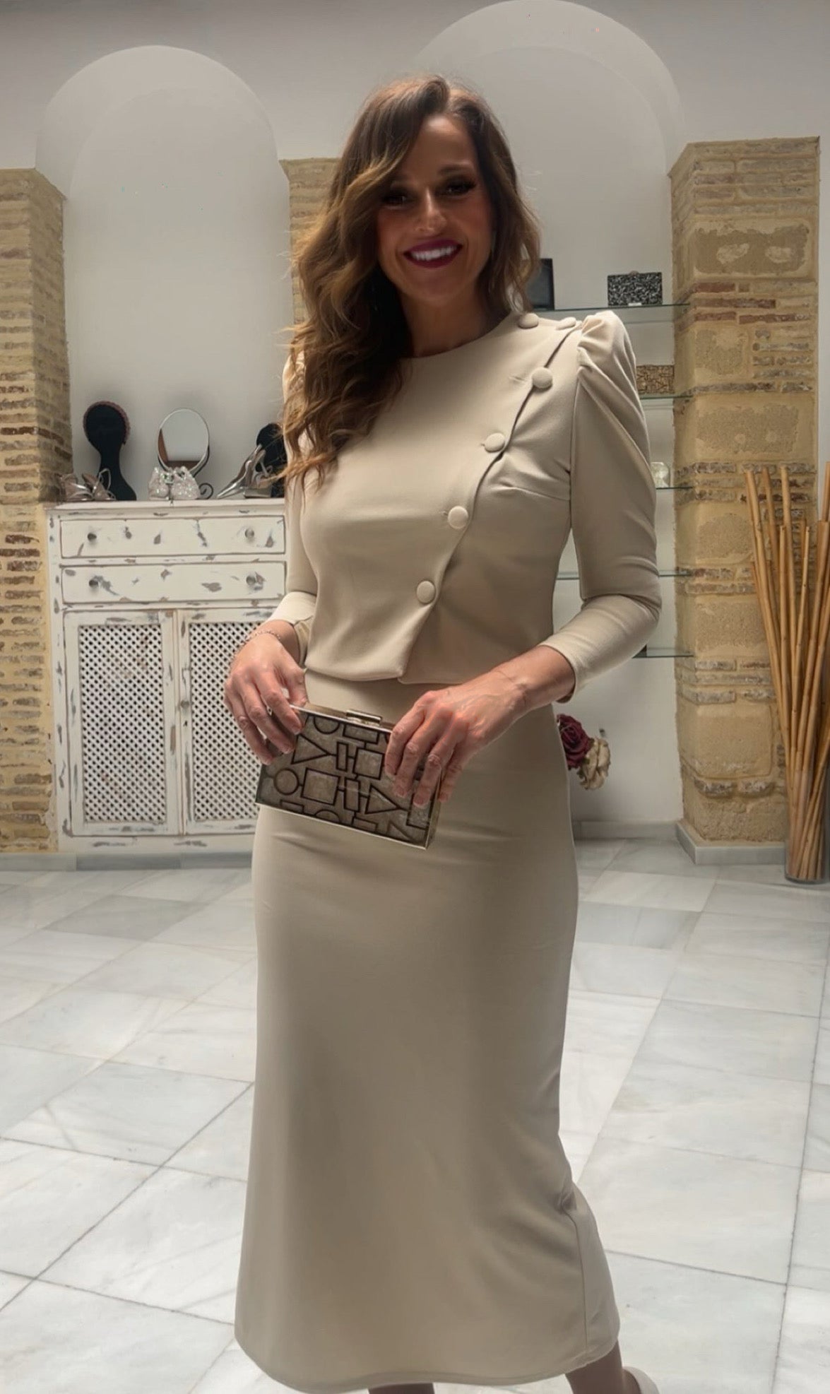 Conjunto Sabrina Beige