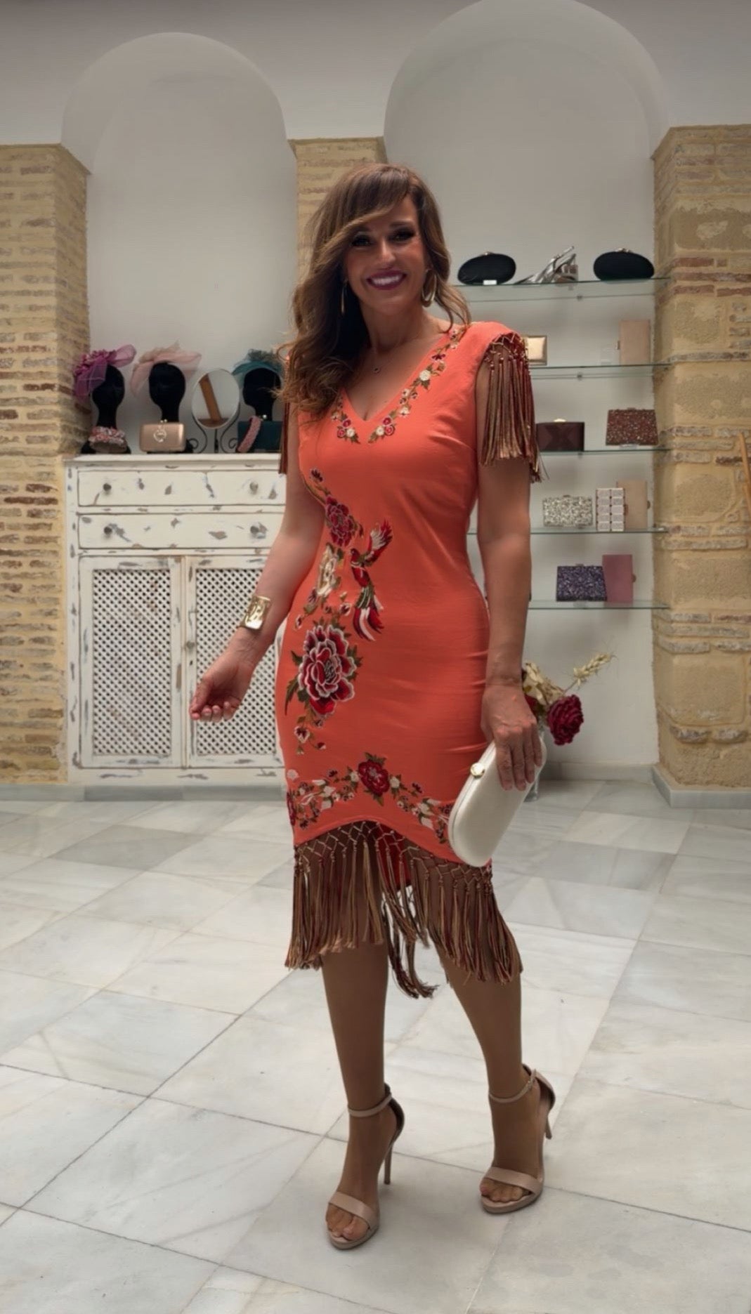 Vestido Soleá Naranja