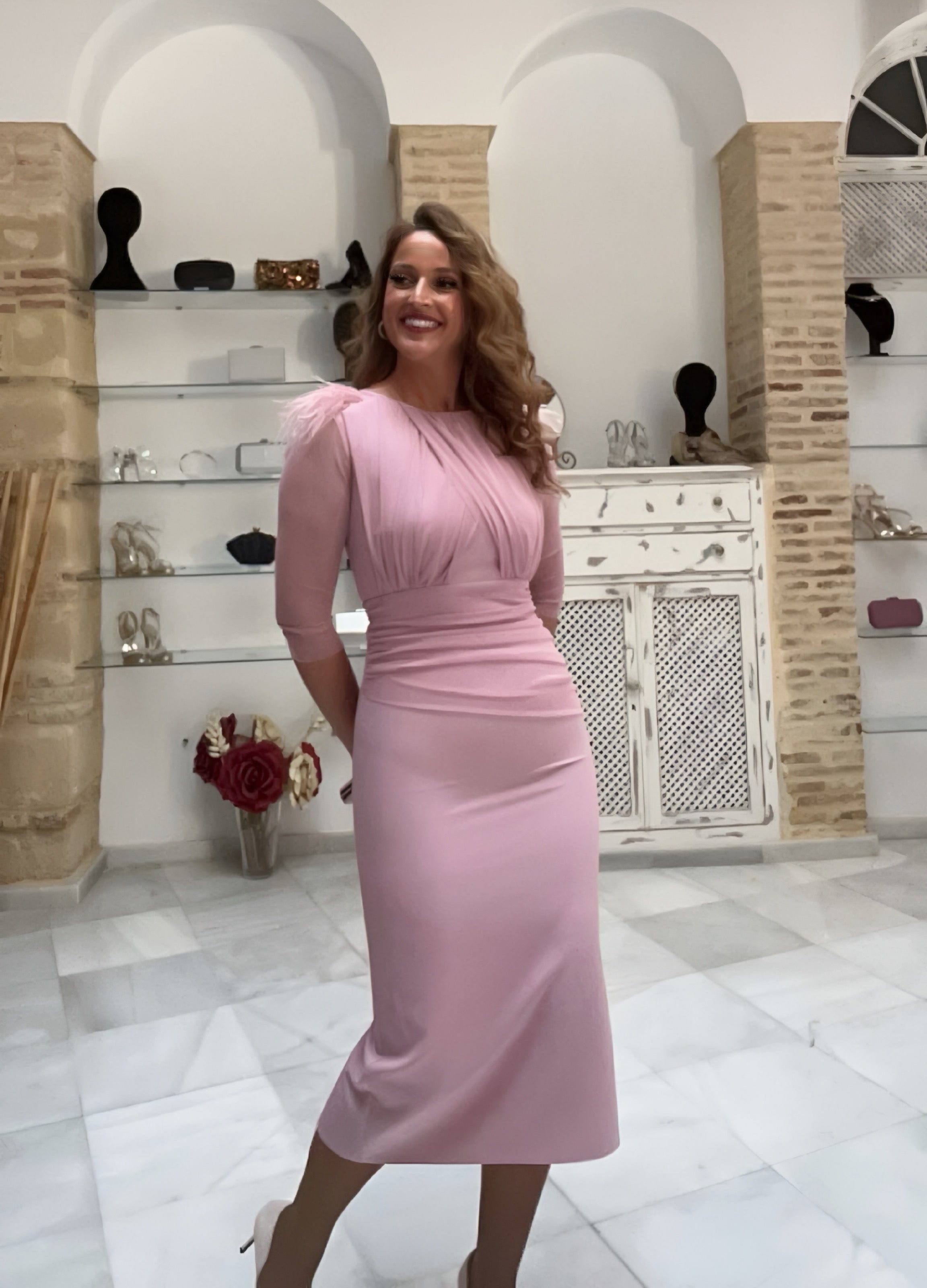 Vestido Brisa Escote Cerrado