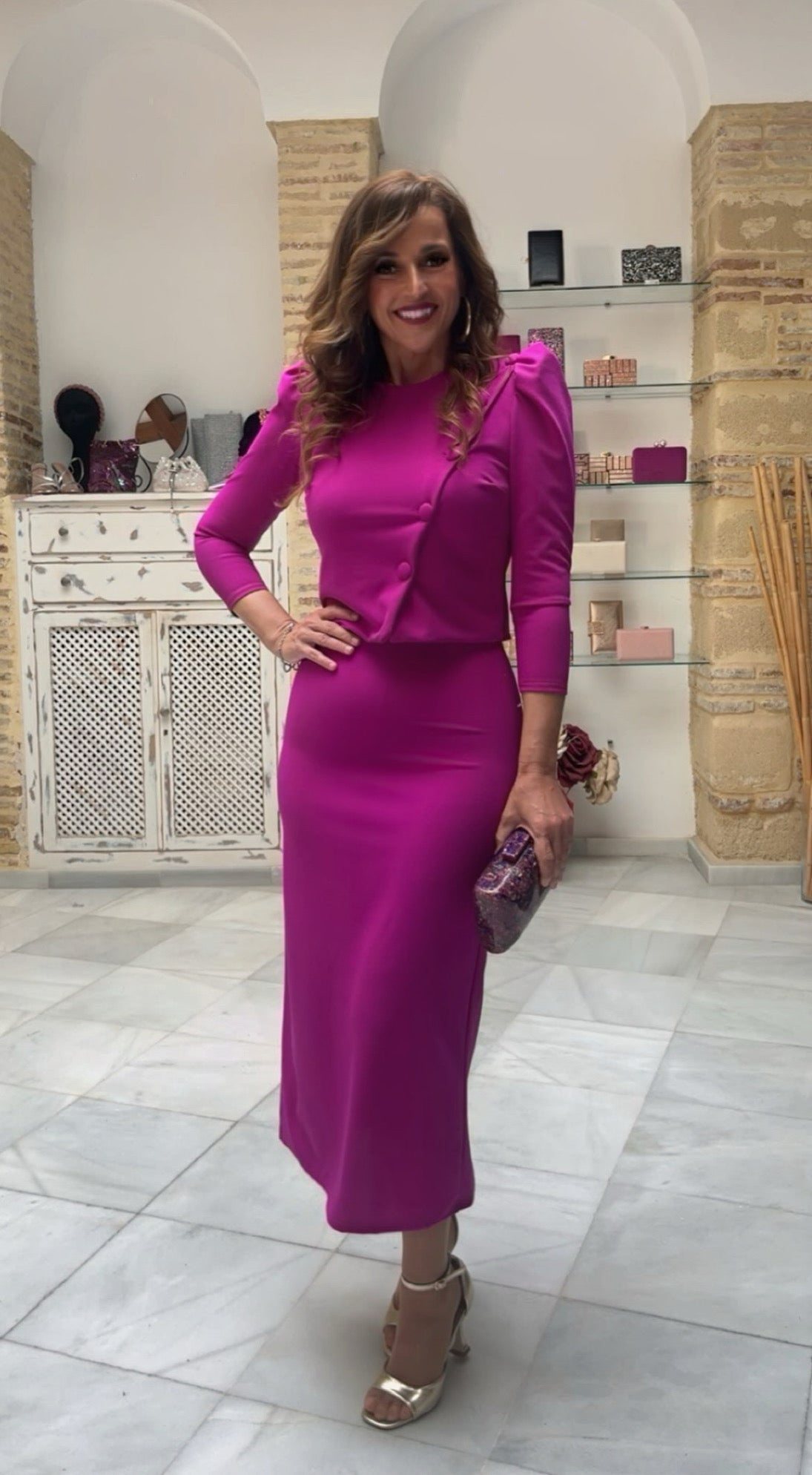 Conjunto Sabrina Buganvilla