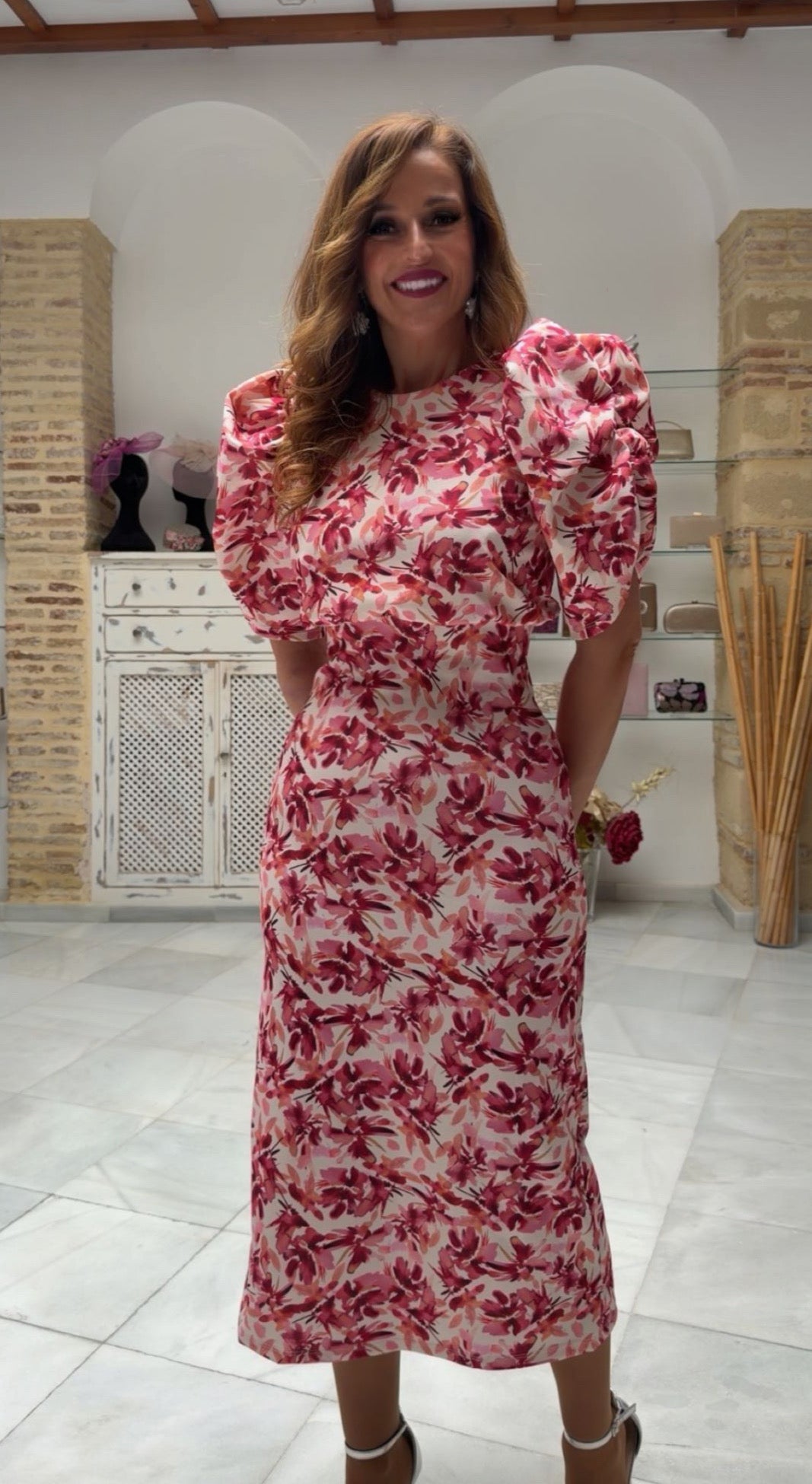 Vestido Felisa Coral