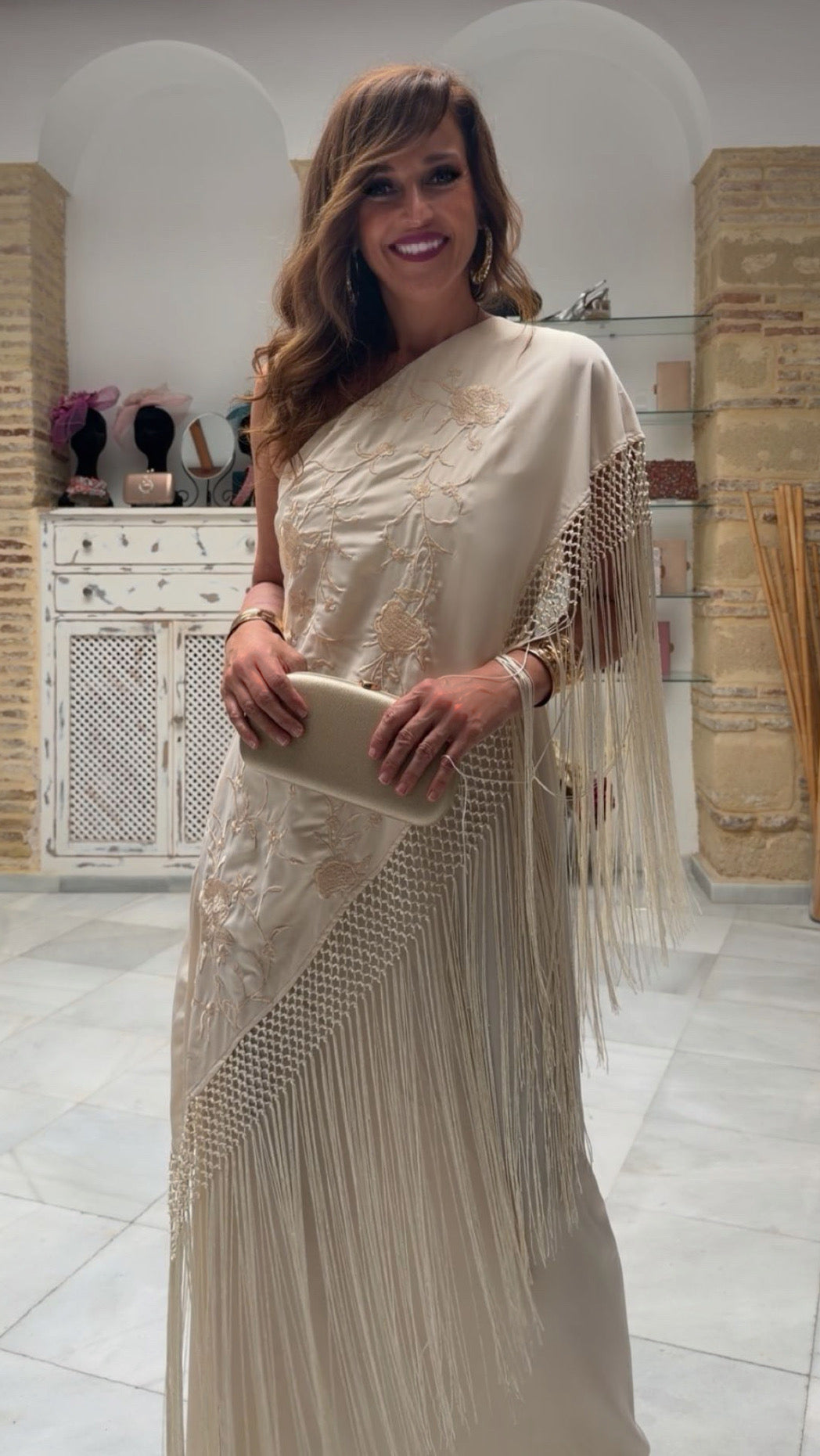Vestido Manilva Marfil
