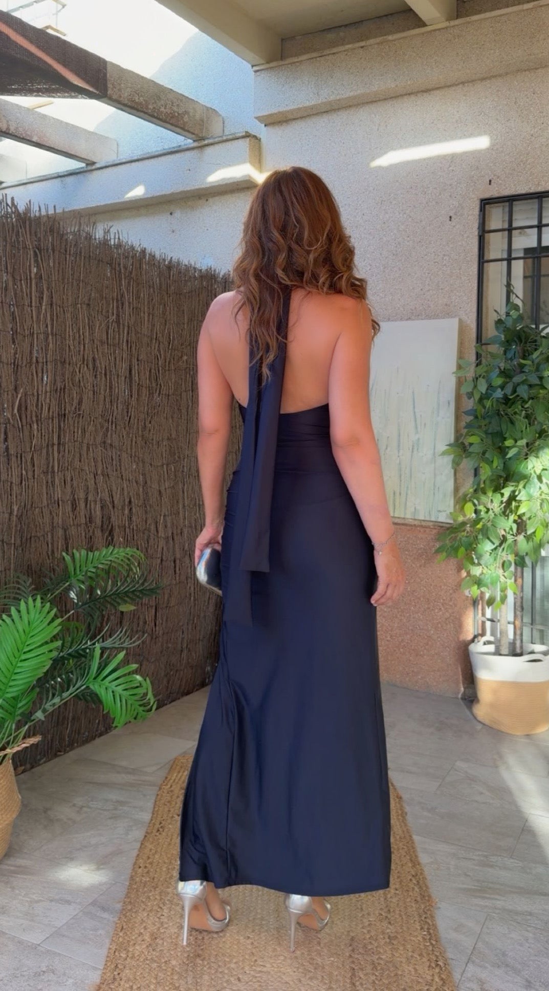 Vestido Naiara Azul Marino