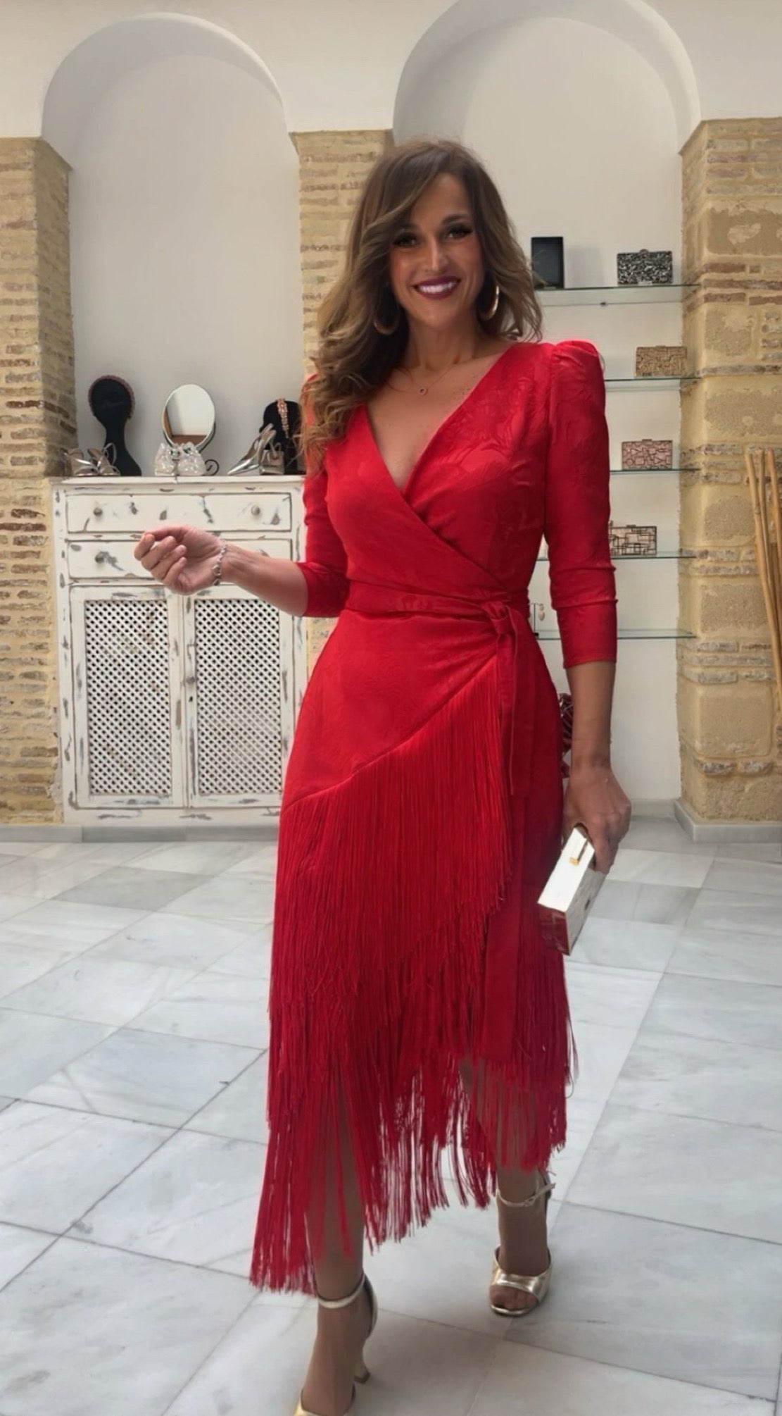 Vestido Lola Rojo