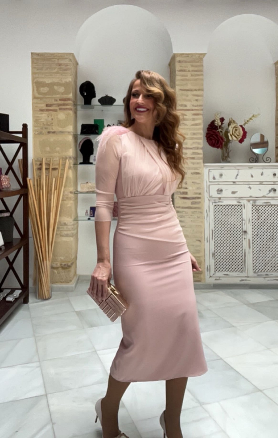 Vestido Brisa Escote Cerrado