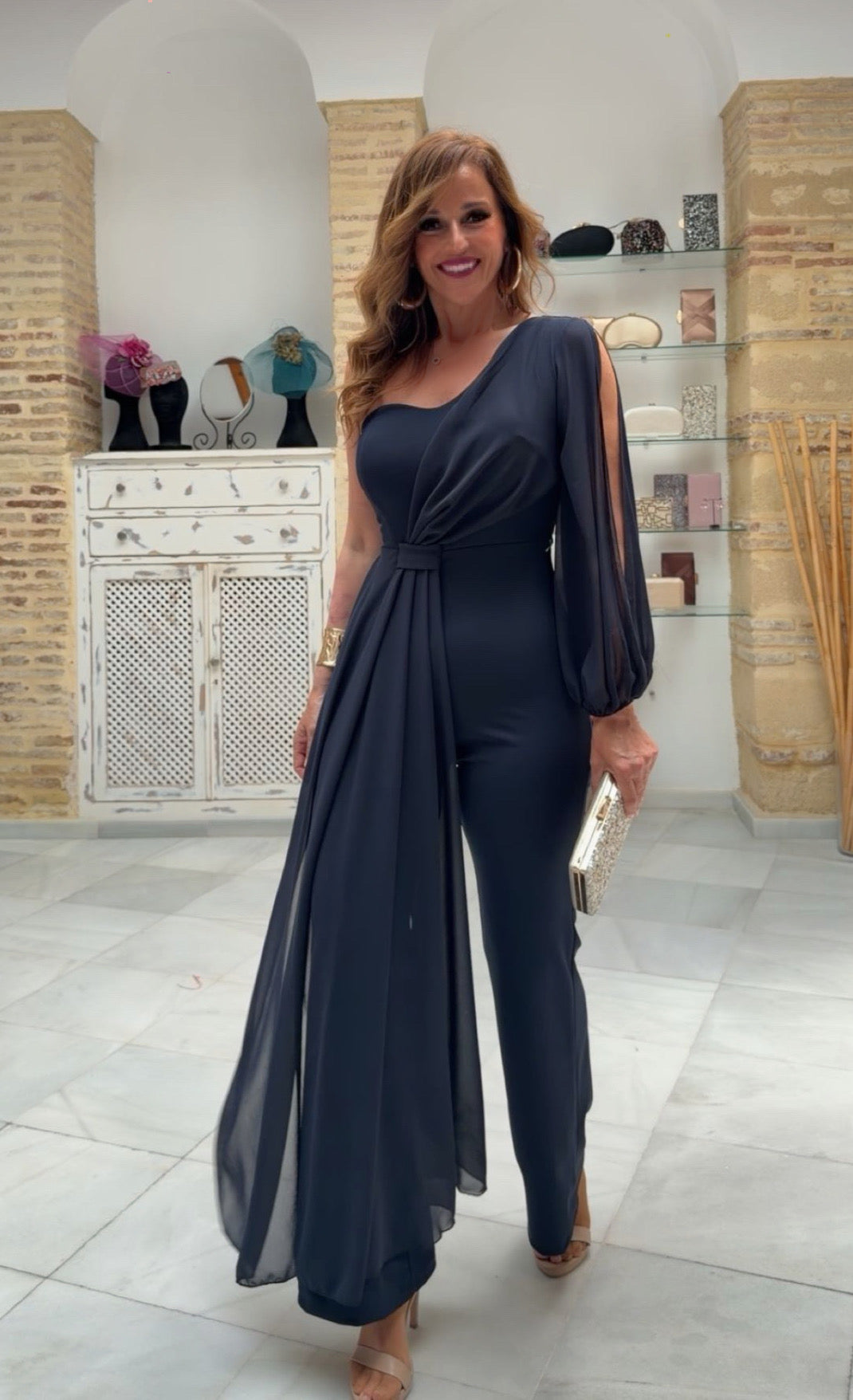 Mono Gabriela Azul Marino