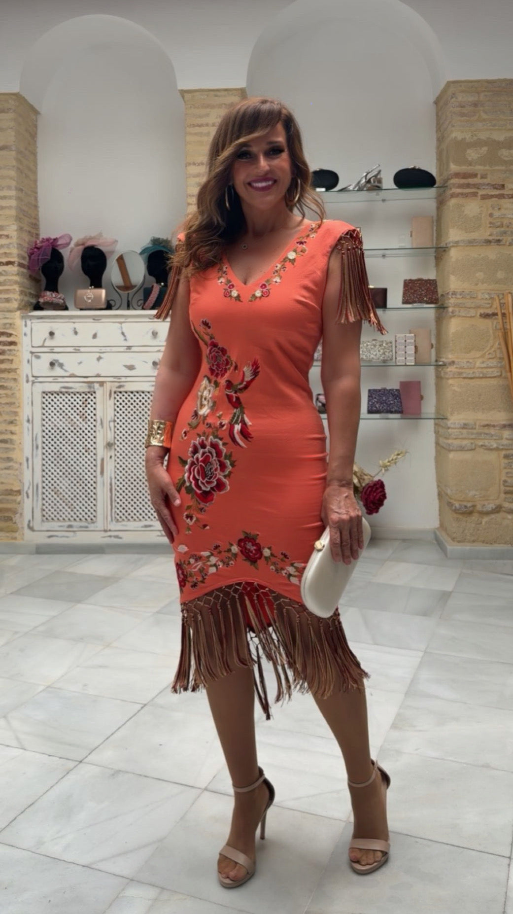 Vestido Soleá Naranja