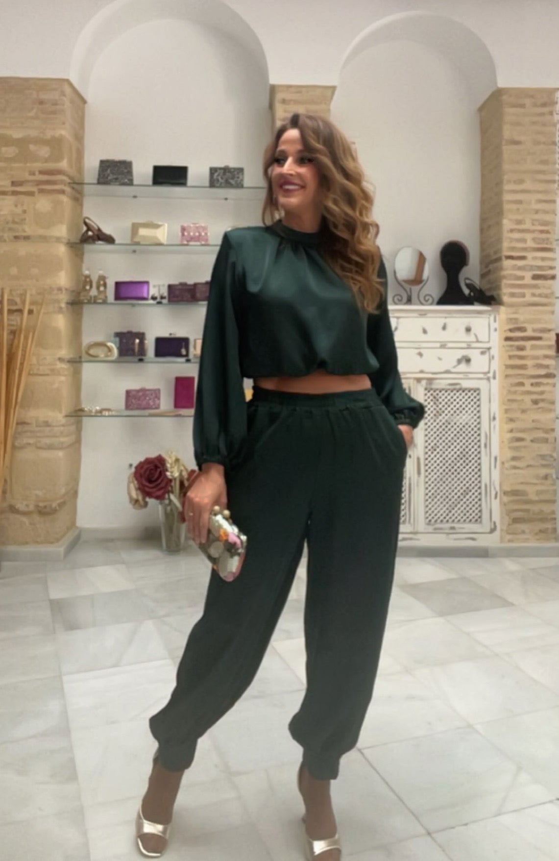 Pantalón Vanessa Verde