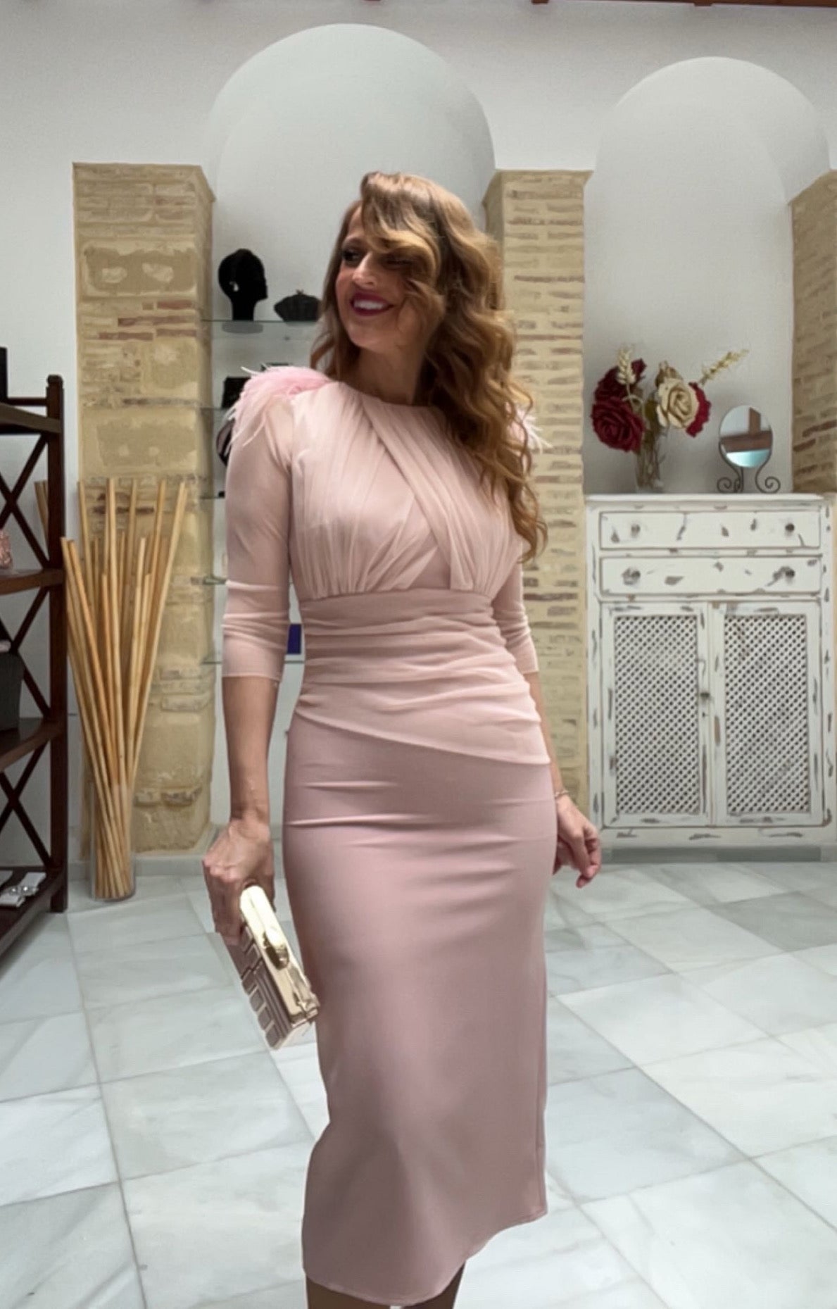 Vestido Brisa Escote Cerrado