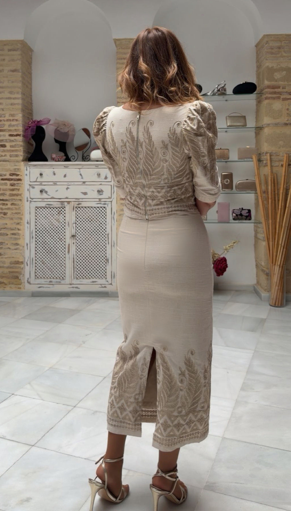 Top Talía Beige