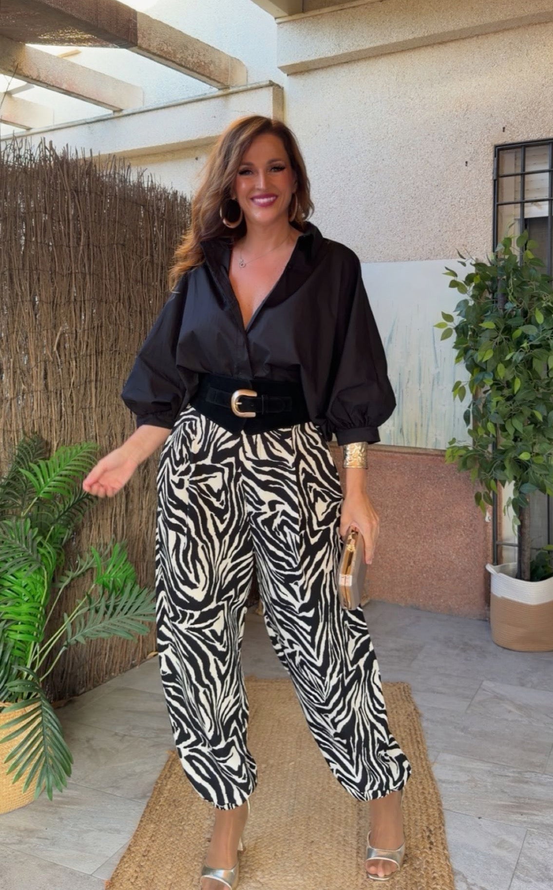Pantalón Animal Print