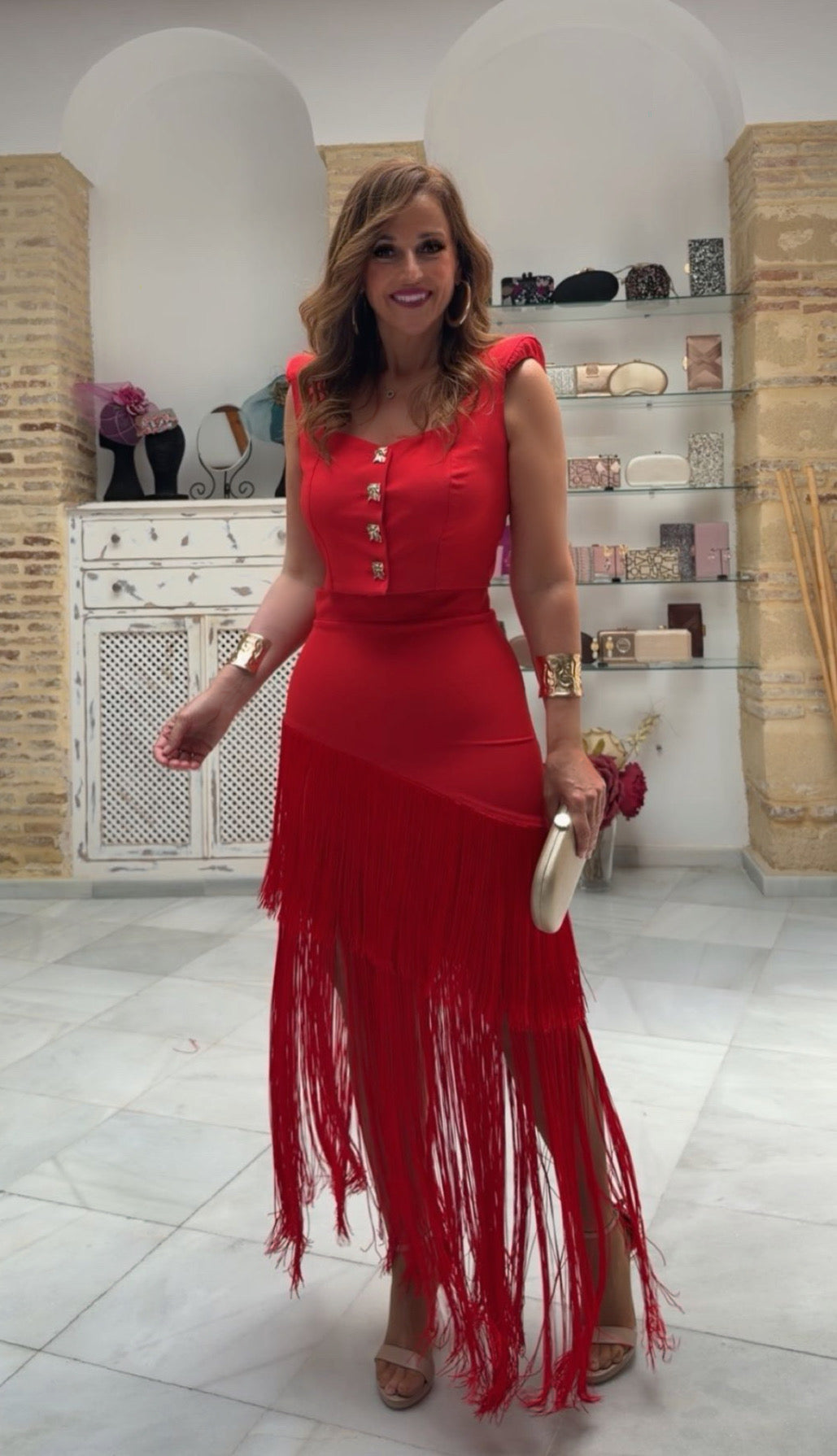 Conjunto Carmina Rojo