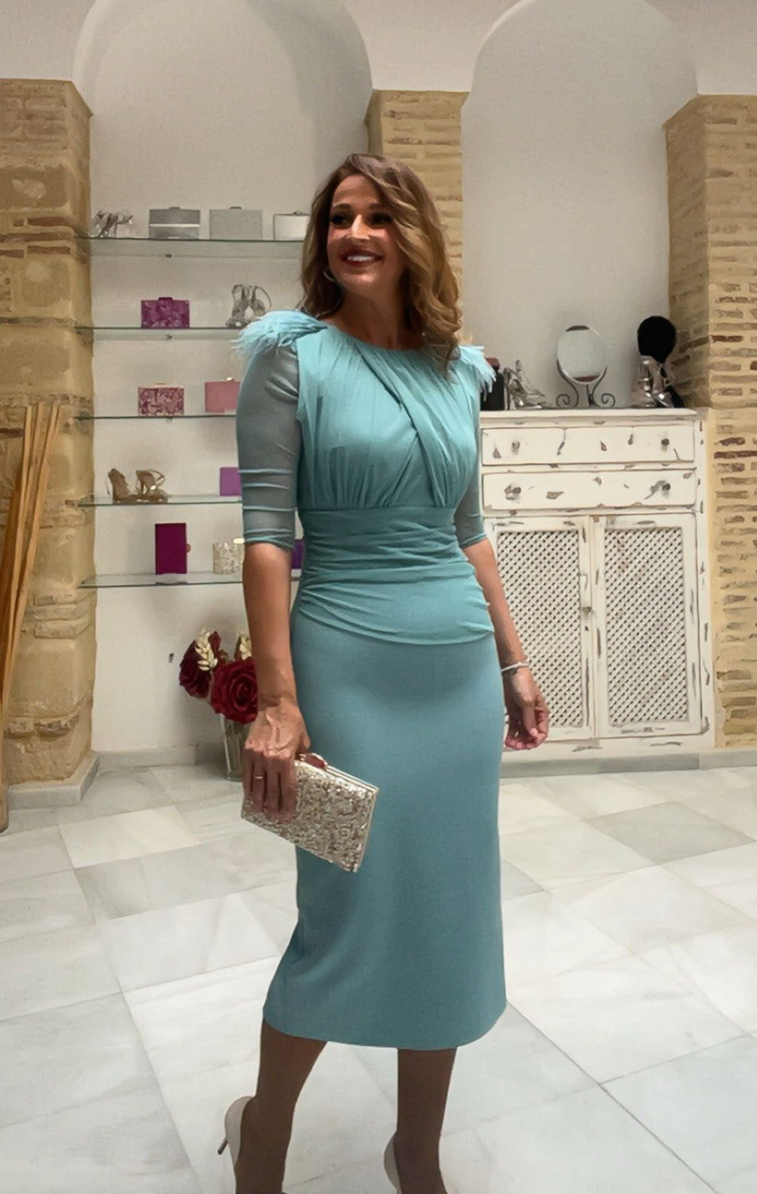 Vestido Brisa Escote Cerrado