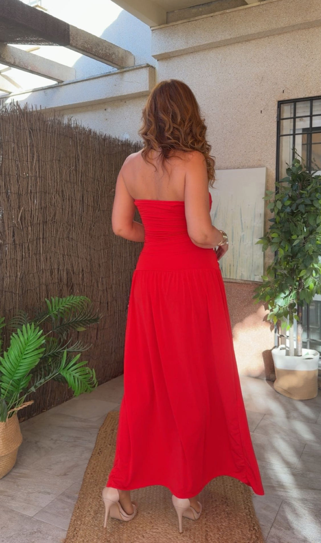 Vestido Davinia Rojo