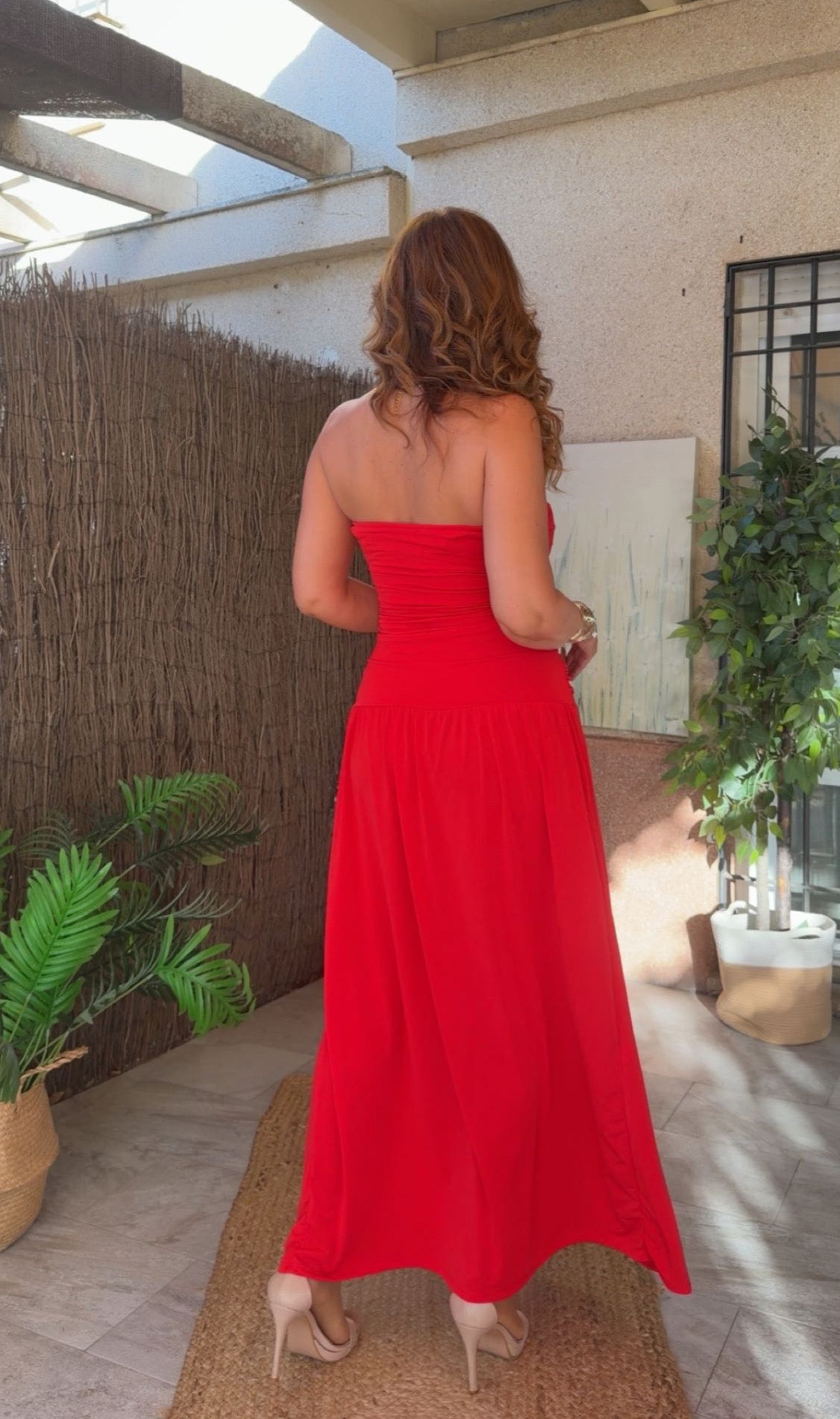 Vestido Davinia Rojo