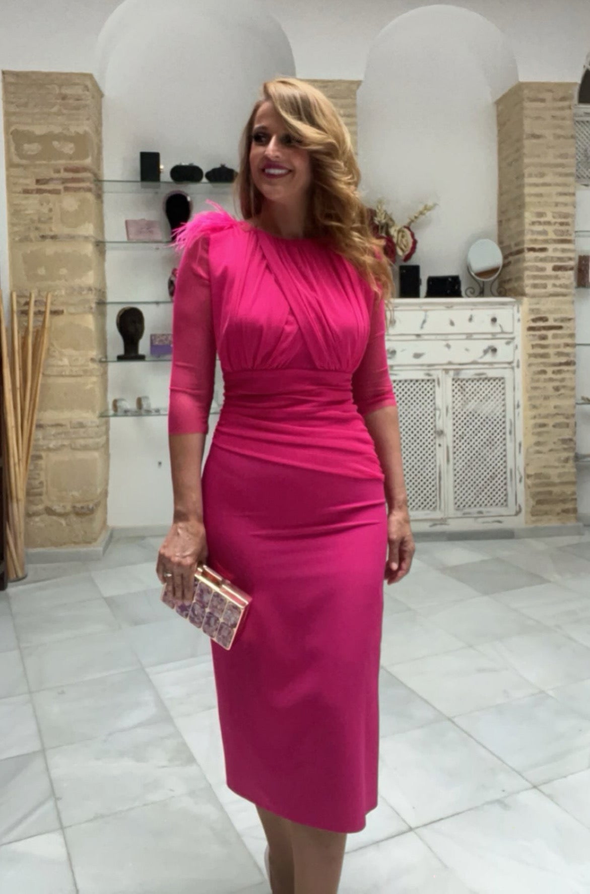 Vestido Brisa Escote Cerrado