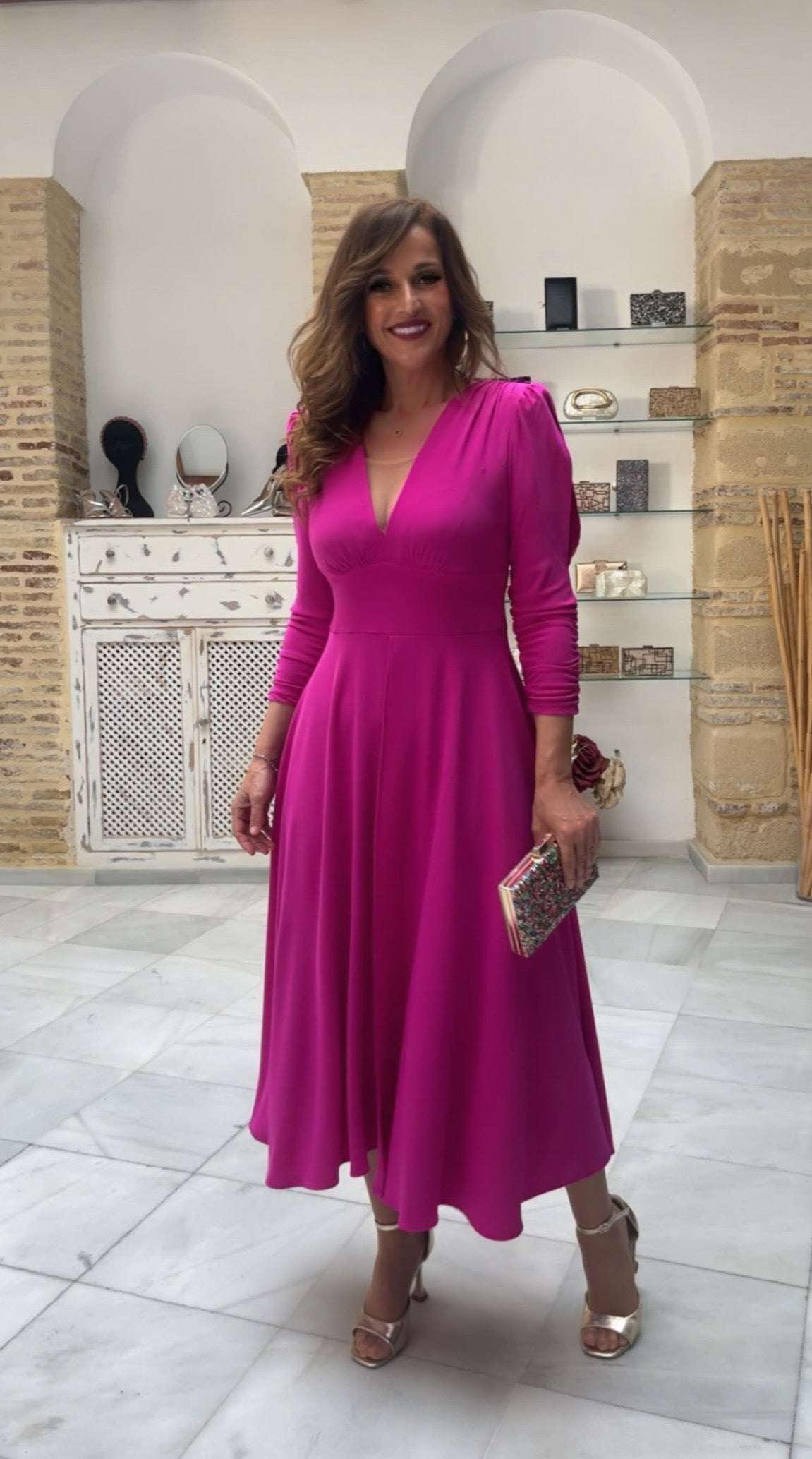 Vestido Vera Buganvilla