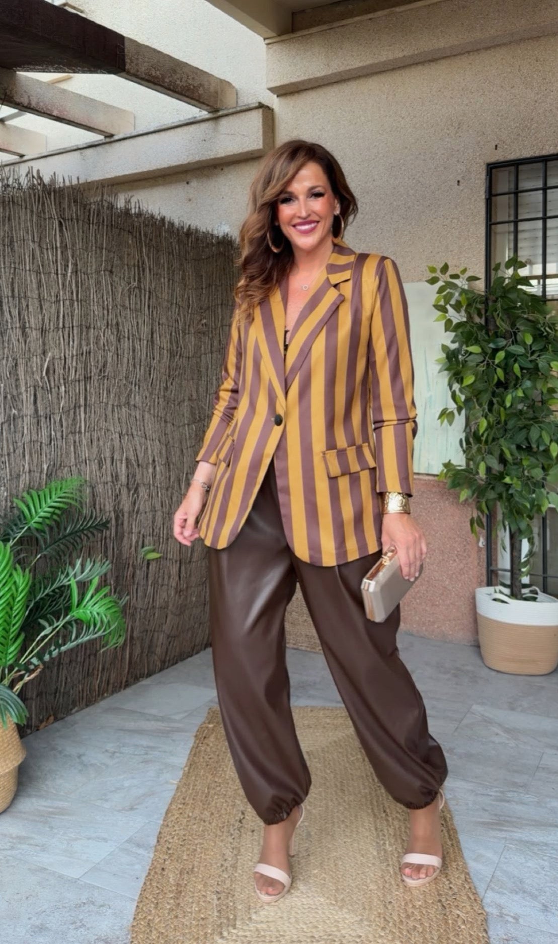 Pantalón Efecto Piel