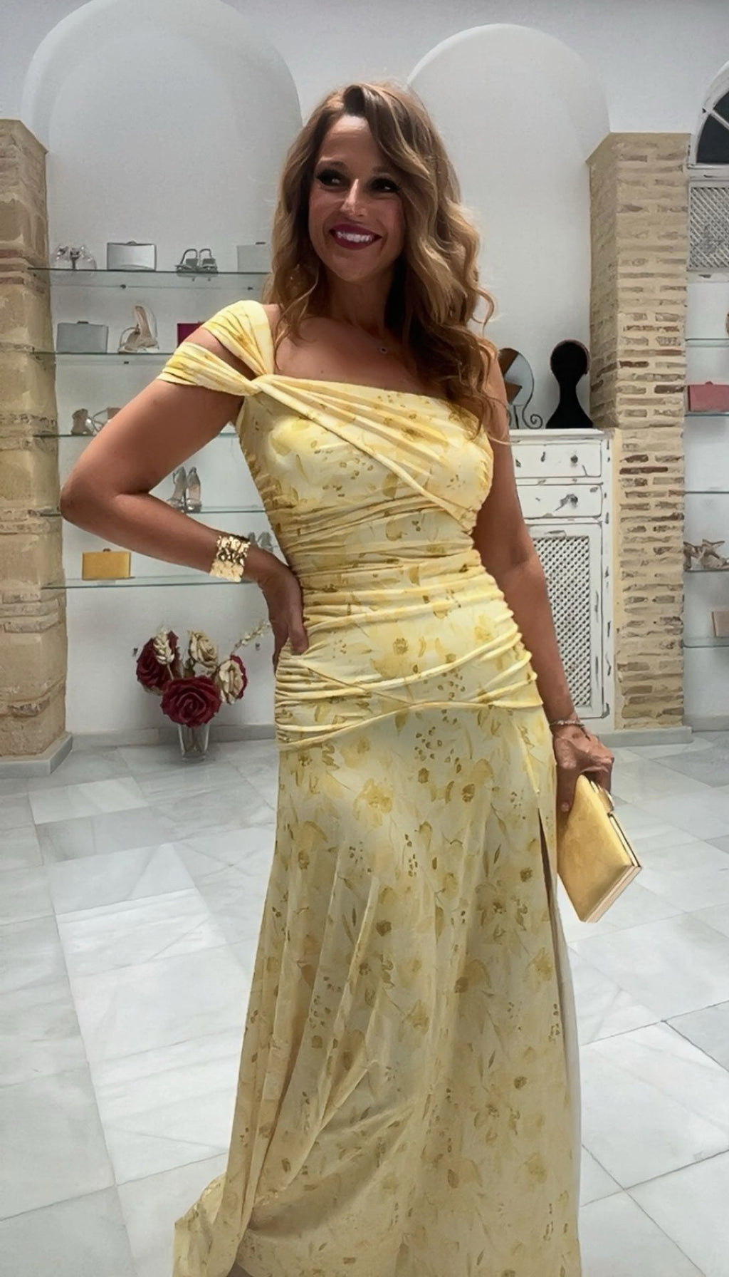 Vestido Amaris Amarillo