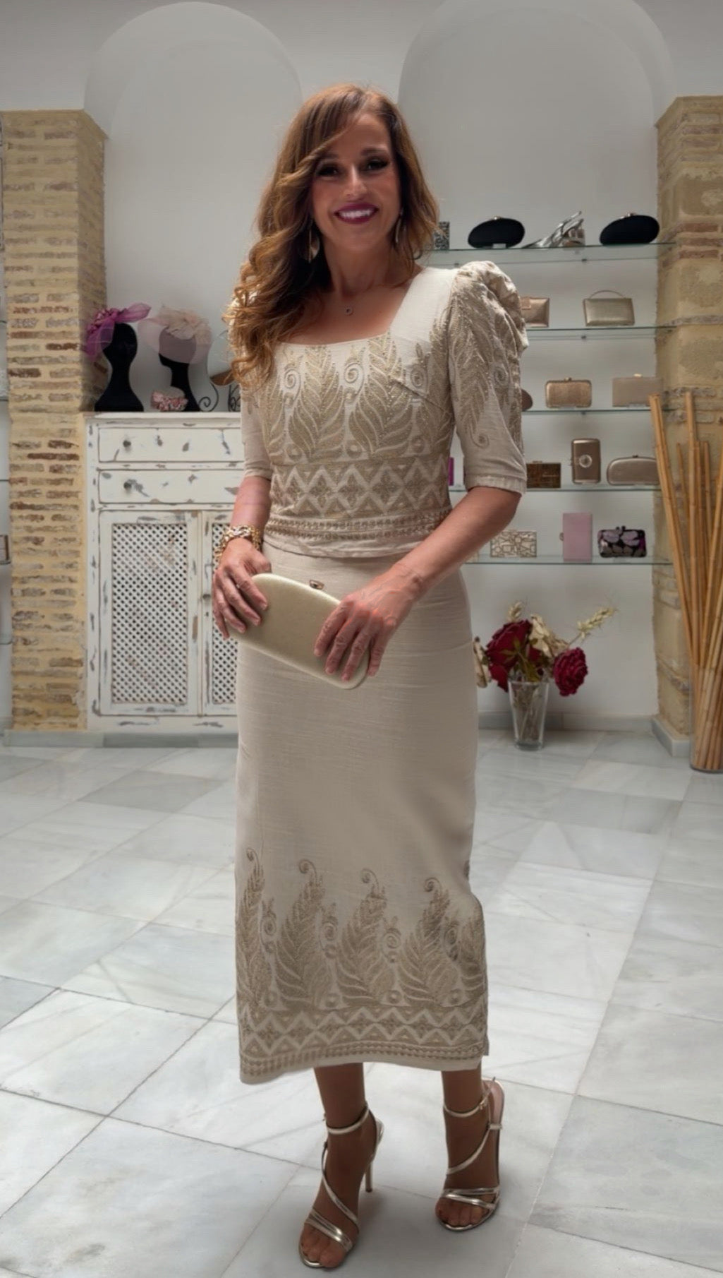 Top Talía Beige