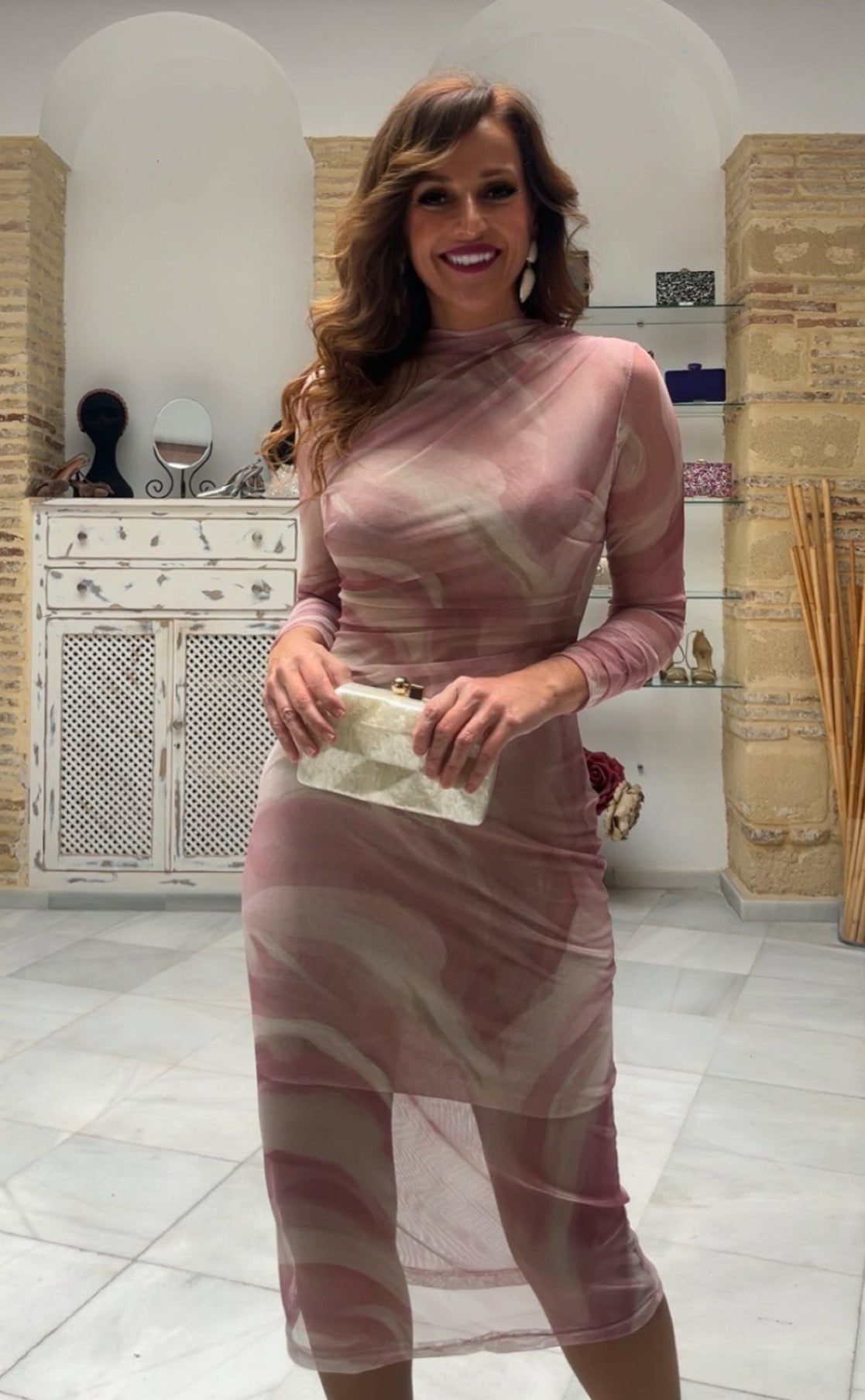 Vestido Lía Rosa